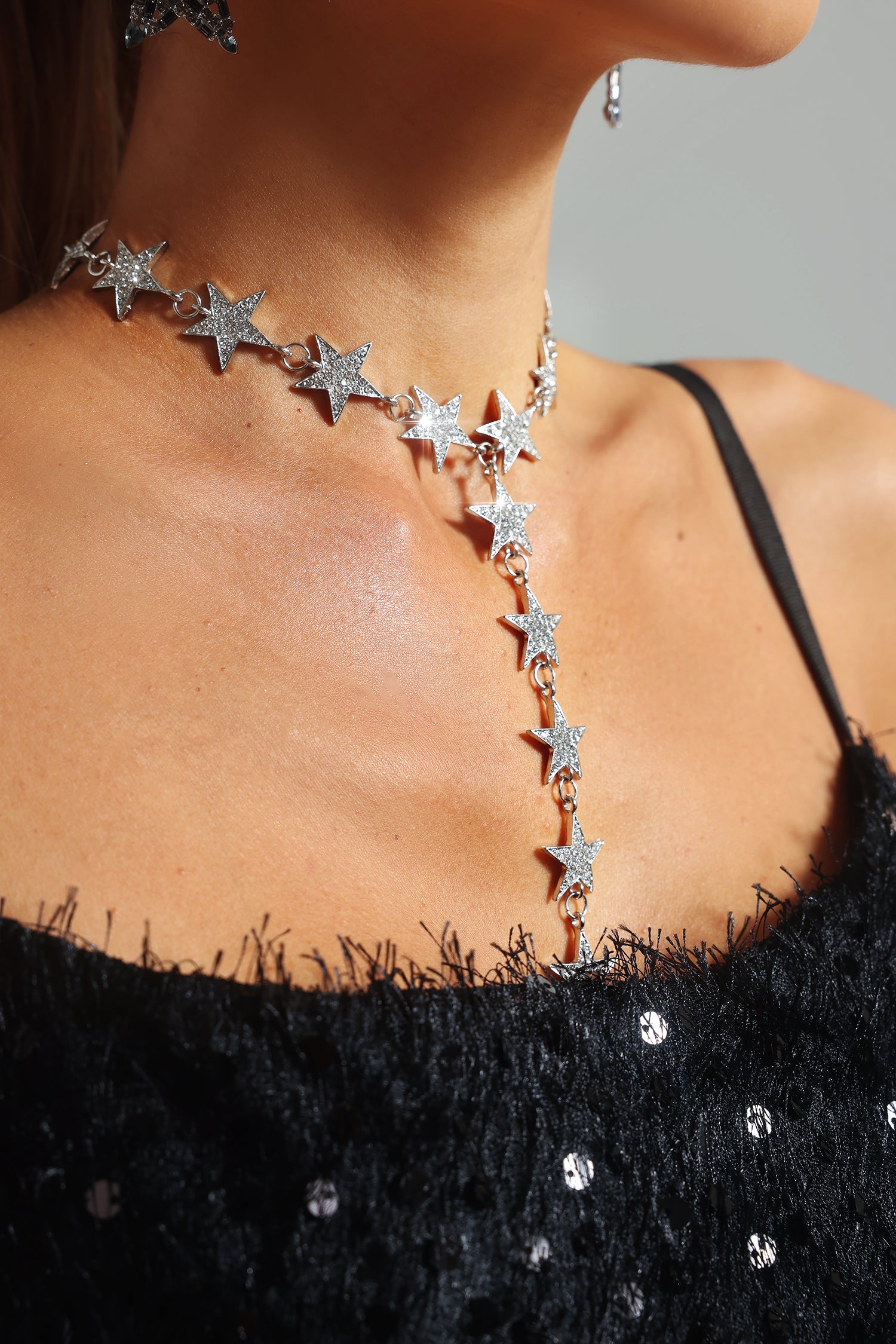 Marama Diamante Stars Necklace