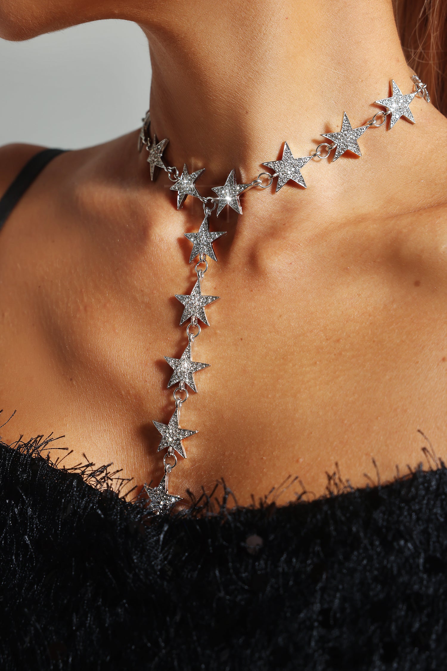 Marama Diamante Stars Necklace