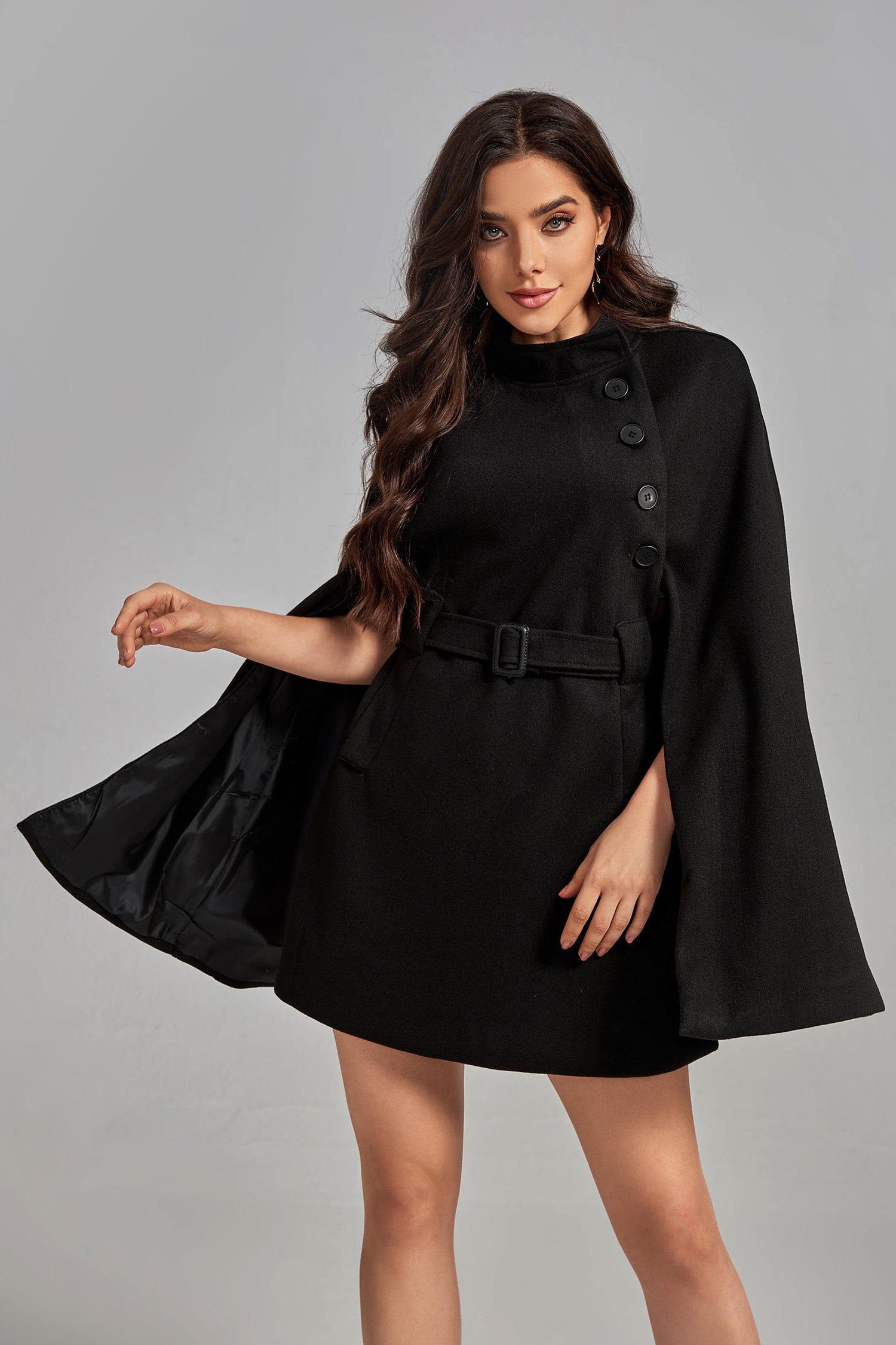 Meryl Cloak Style Dress