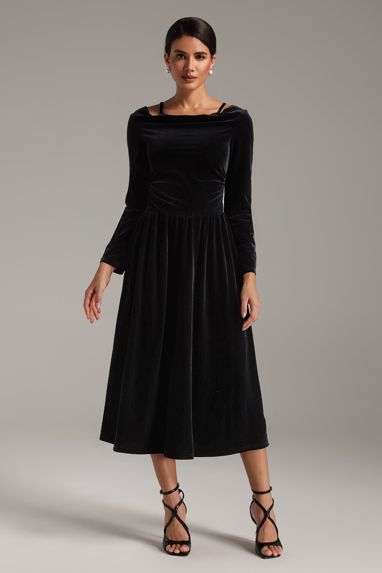 Mirelle Off Shoulder Maxi Dress