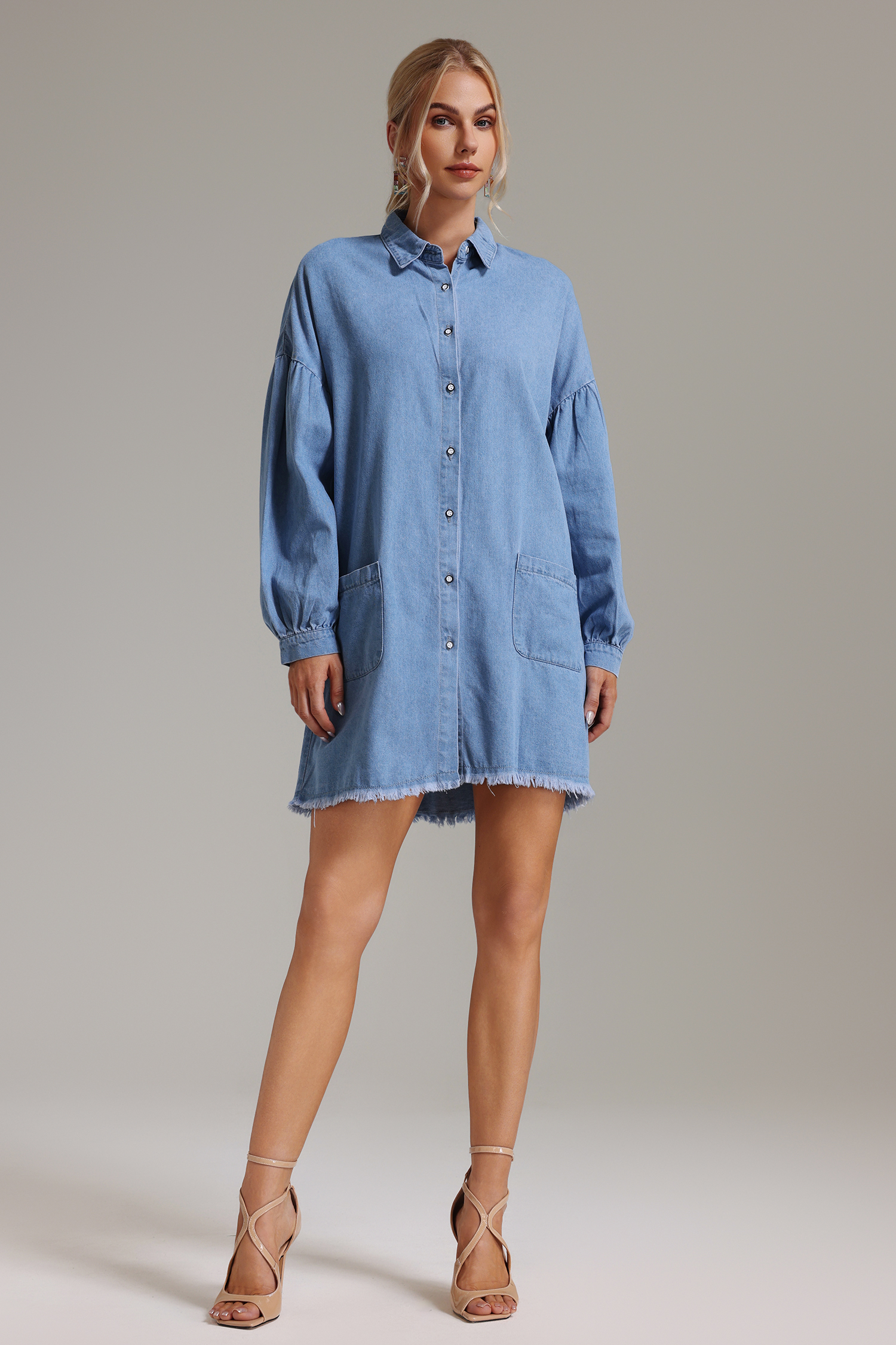 Naja Loose Denim Dress