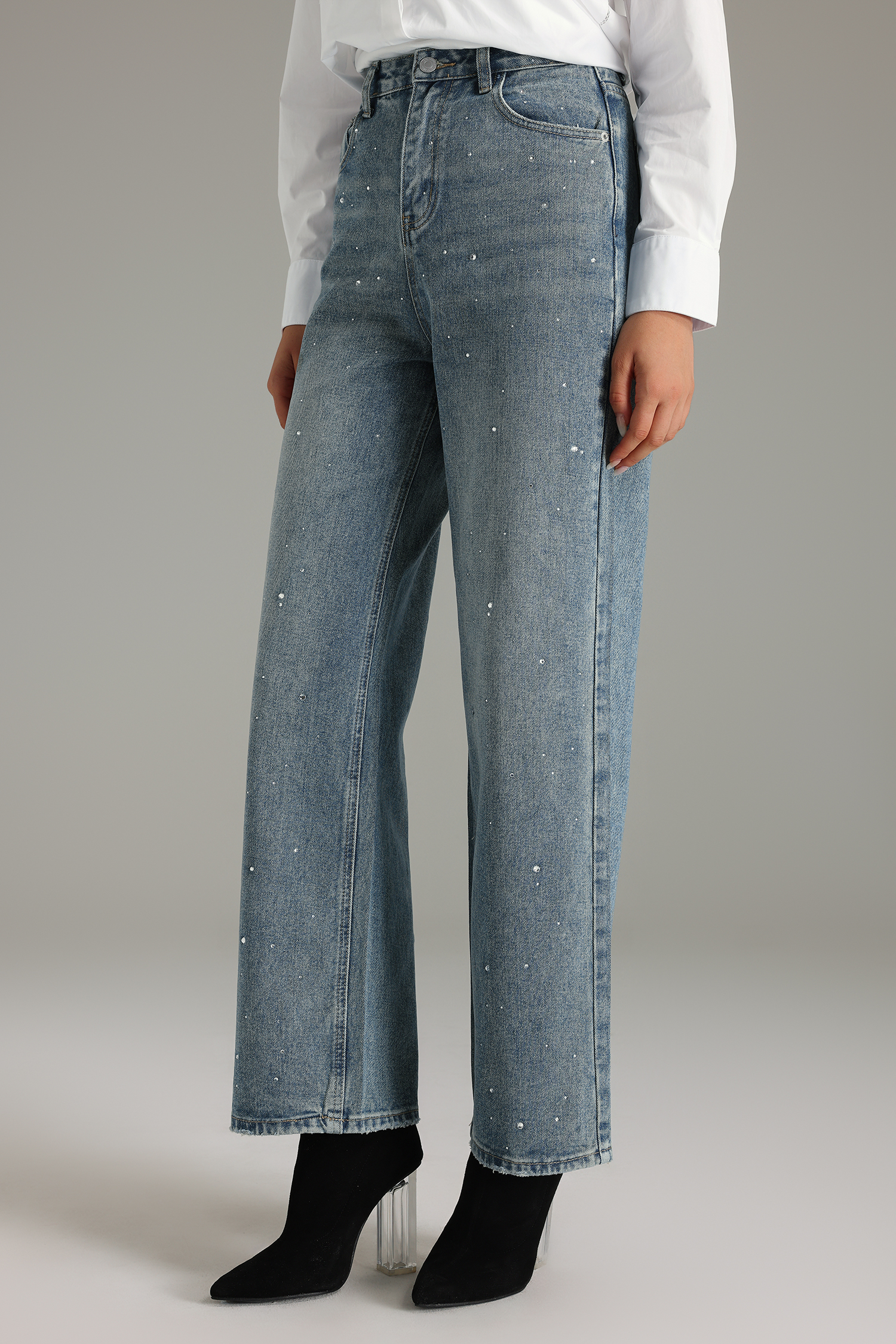 Oberta Diamante Glitter Jeans
