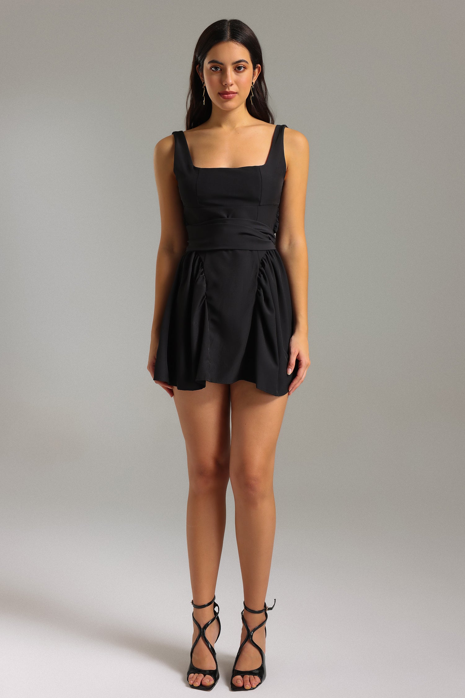 Omi Backless Mini Dress