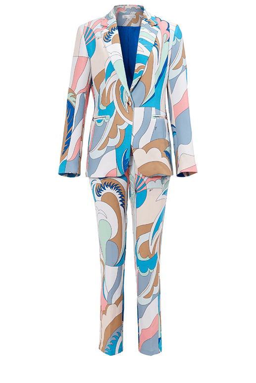 Palez Blazer Set - Blue - Bellabarnett