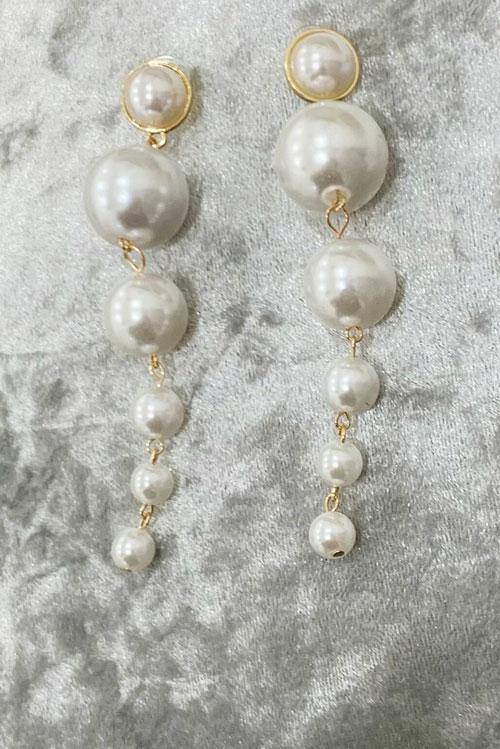 Pearl Drop Earrings - Bellabarnett