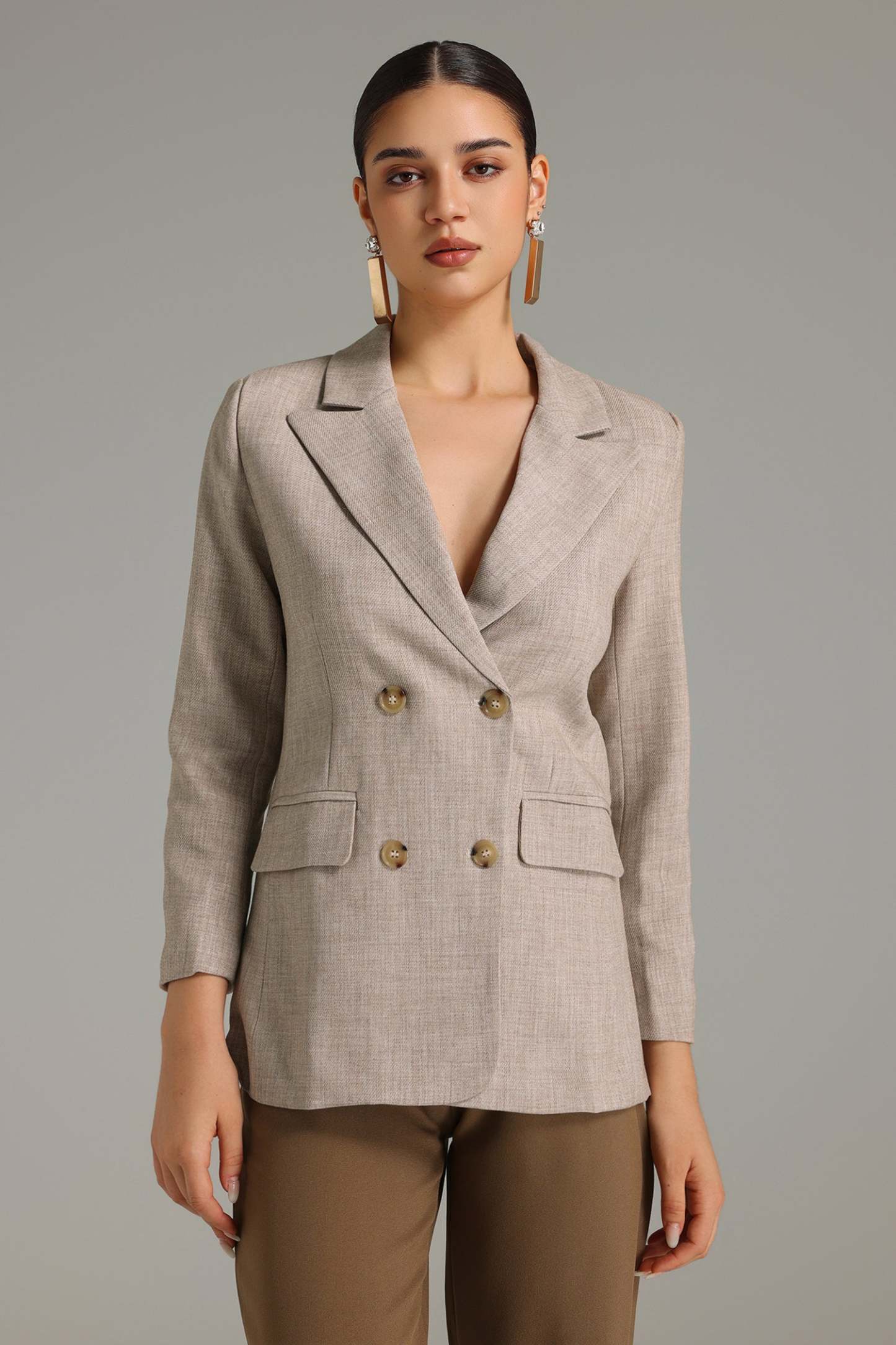 Rayen Double-Breasted Blazer