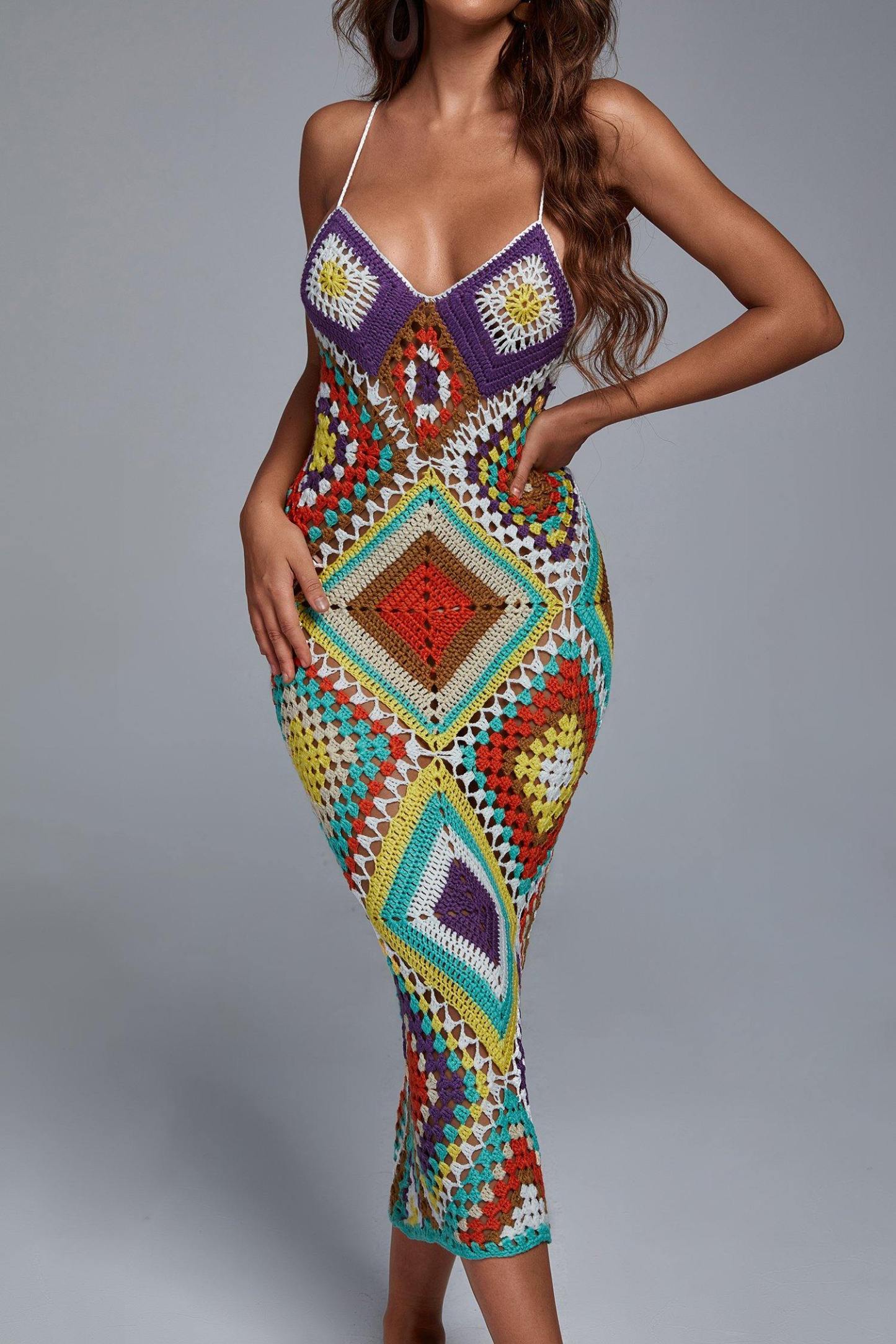 Romo Weave Maxi Dress - Bellabarnett