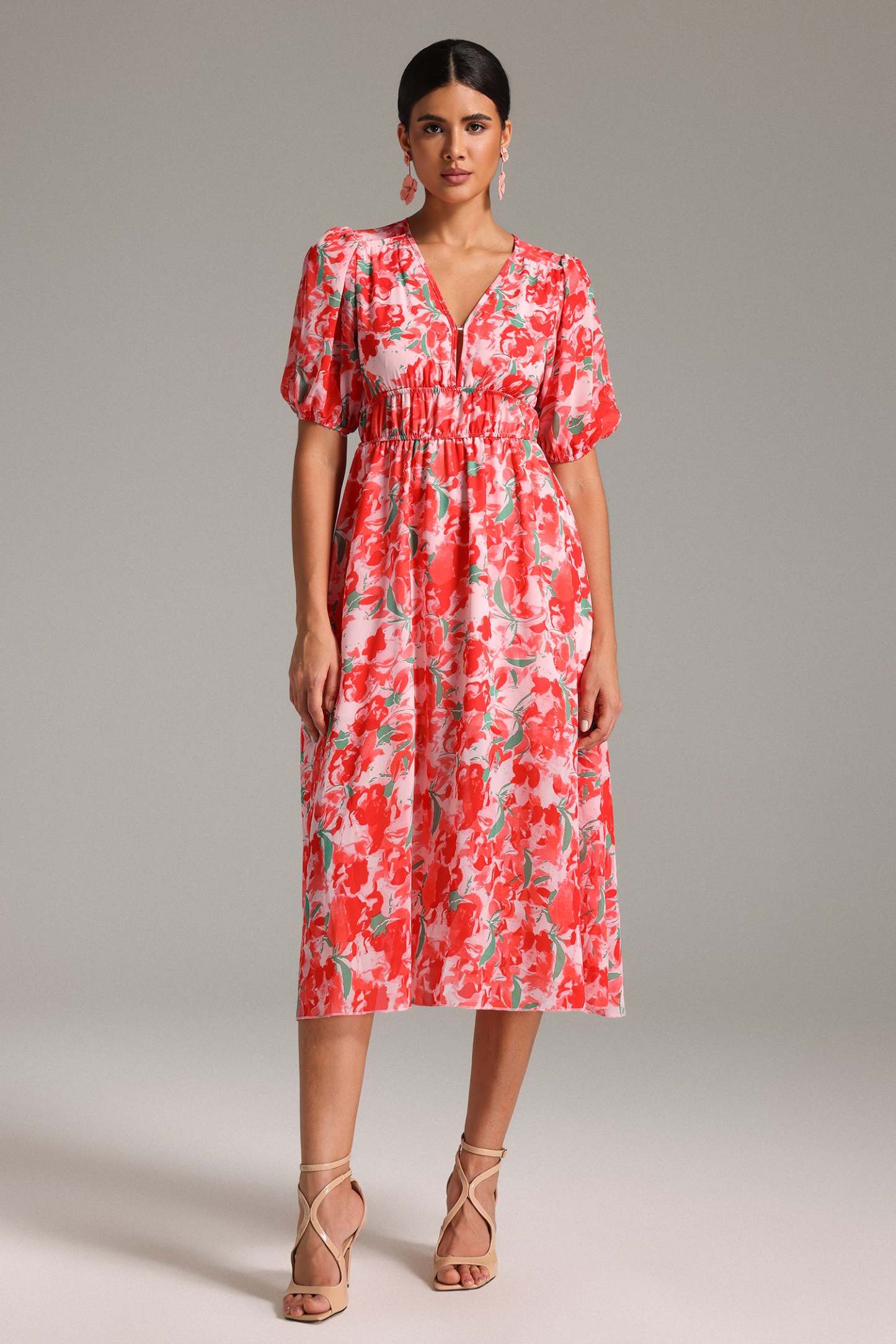 Sabriya Printed Dress