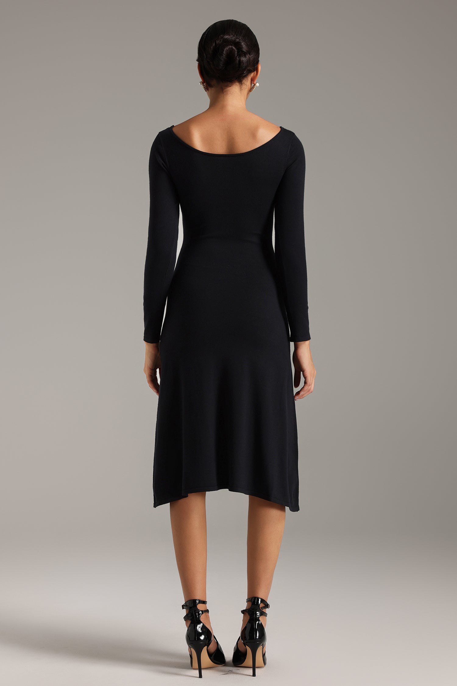 Talasa Slit Midi Dress