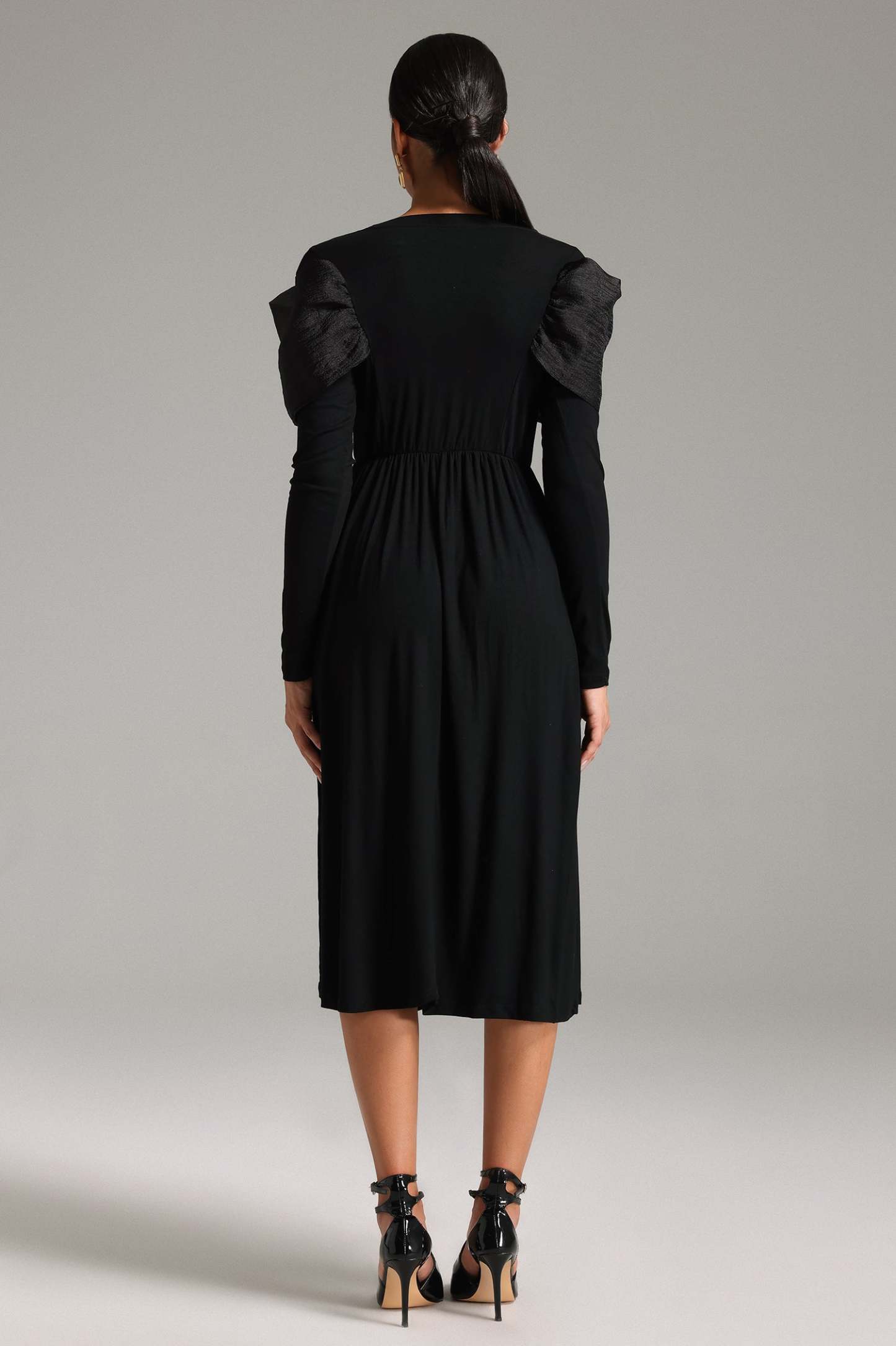 Tanisha Patchwork Bow Dress