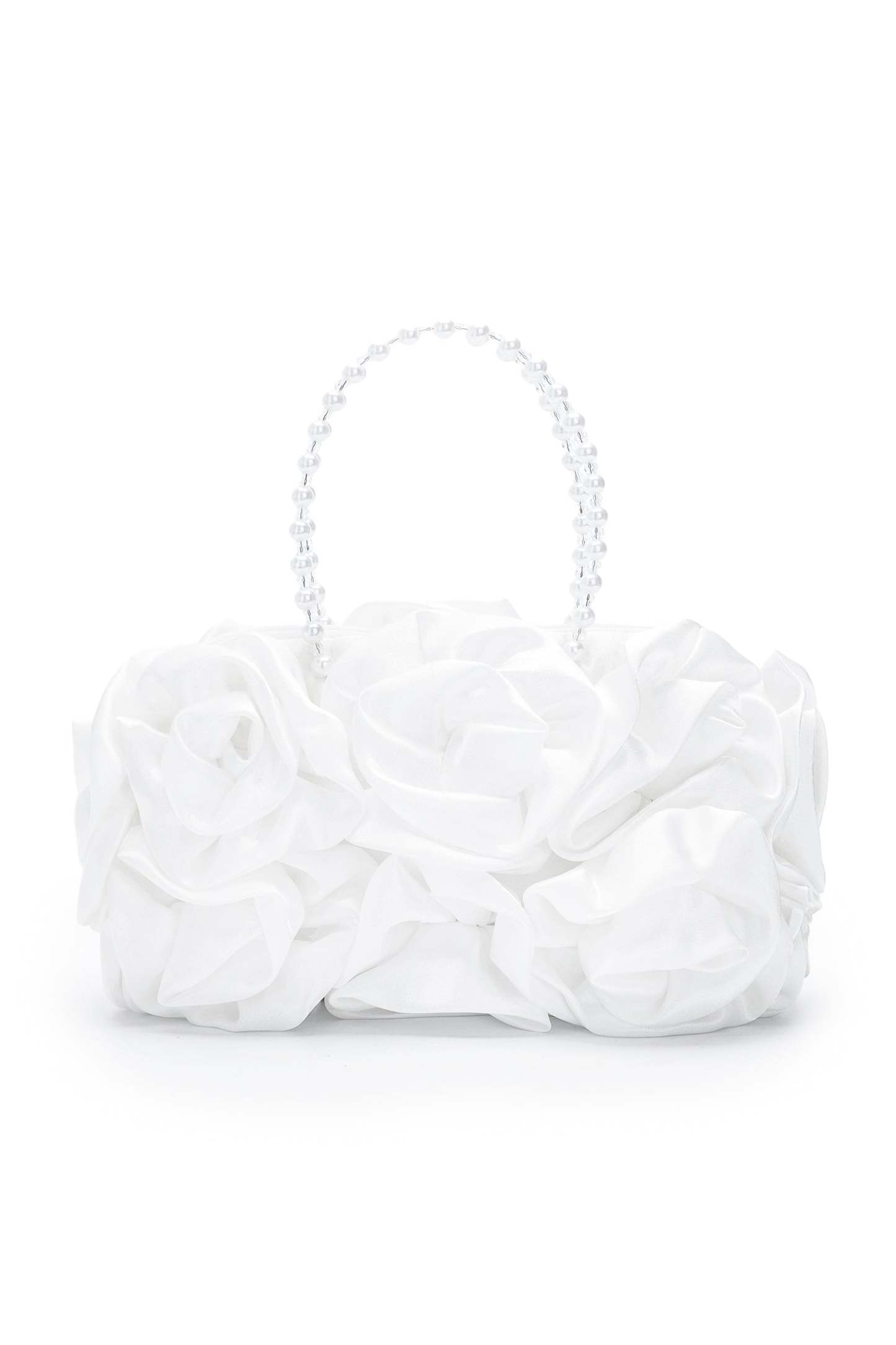 Vanya Flower Pearls Handle Bag