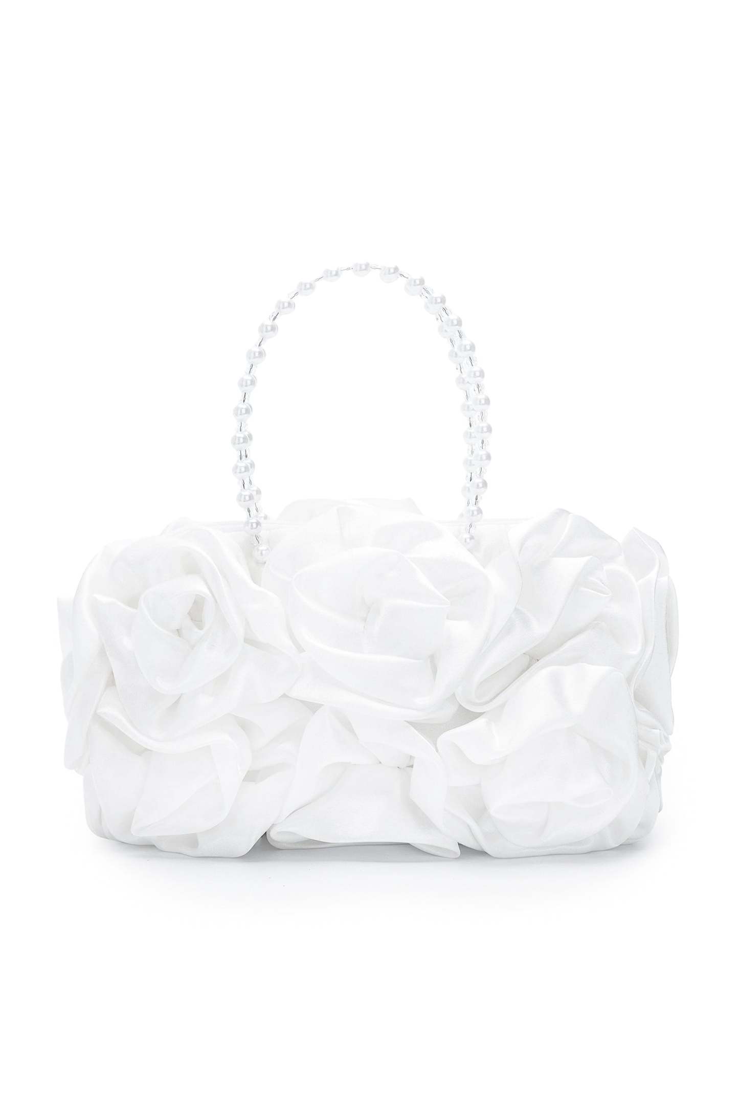 Vanya Flower Pearls Handle Bag
