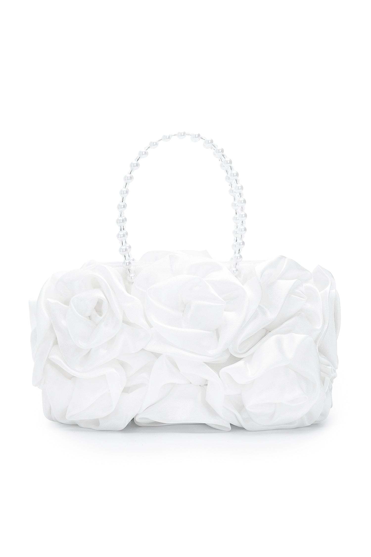 Vanya Flower Pearls Handle Bag