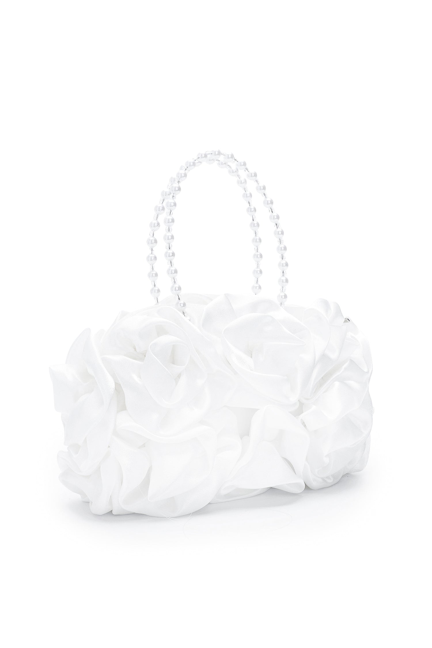Vanya Flower Pearls Handle Bag