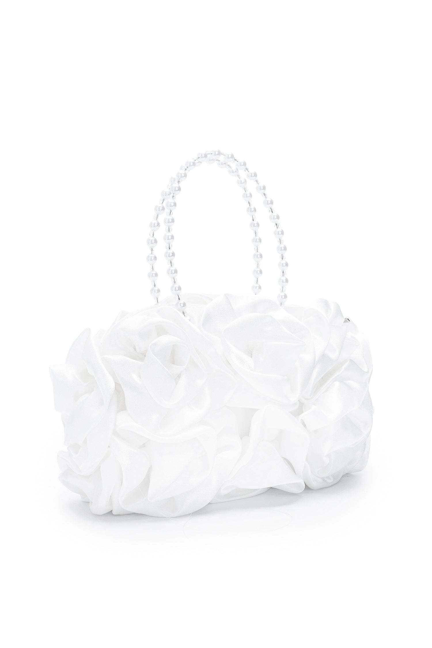 Vanya Flower Pearls Handle Bag