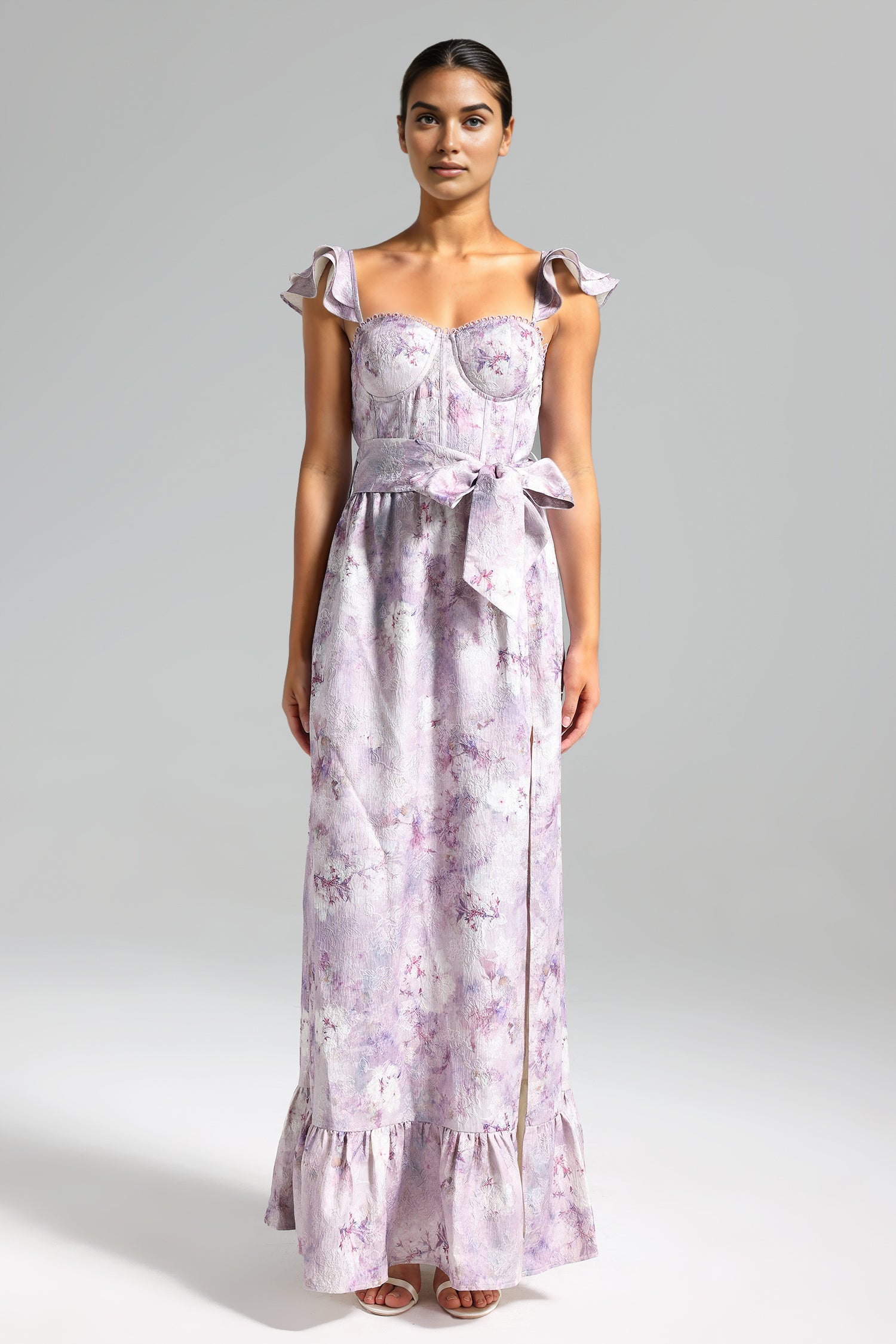 Viera Floral Strappy Maxi Dress