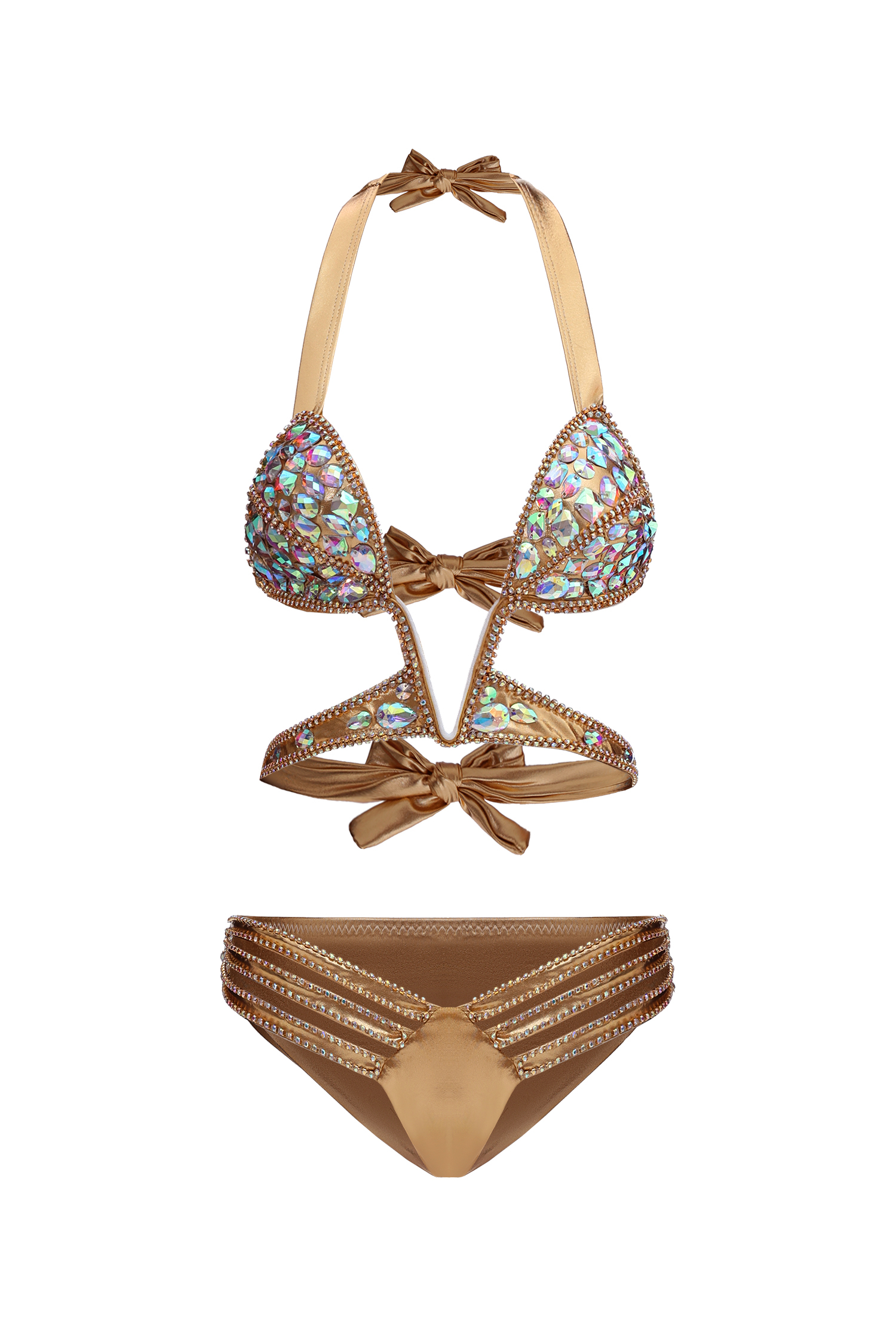 Caviana Diamond Bikini - Gold