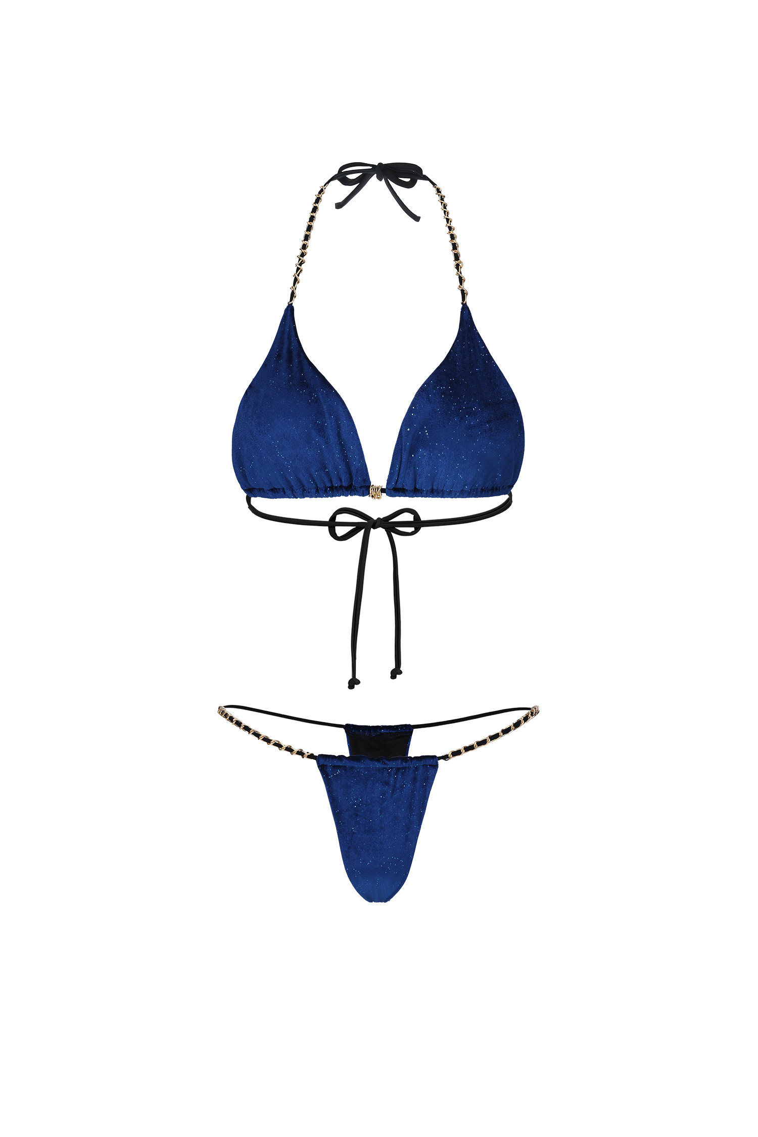 Flavia Velvet Bikini Set