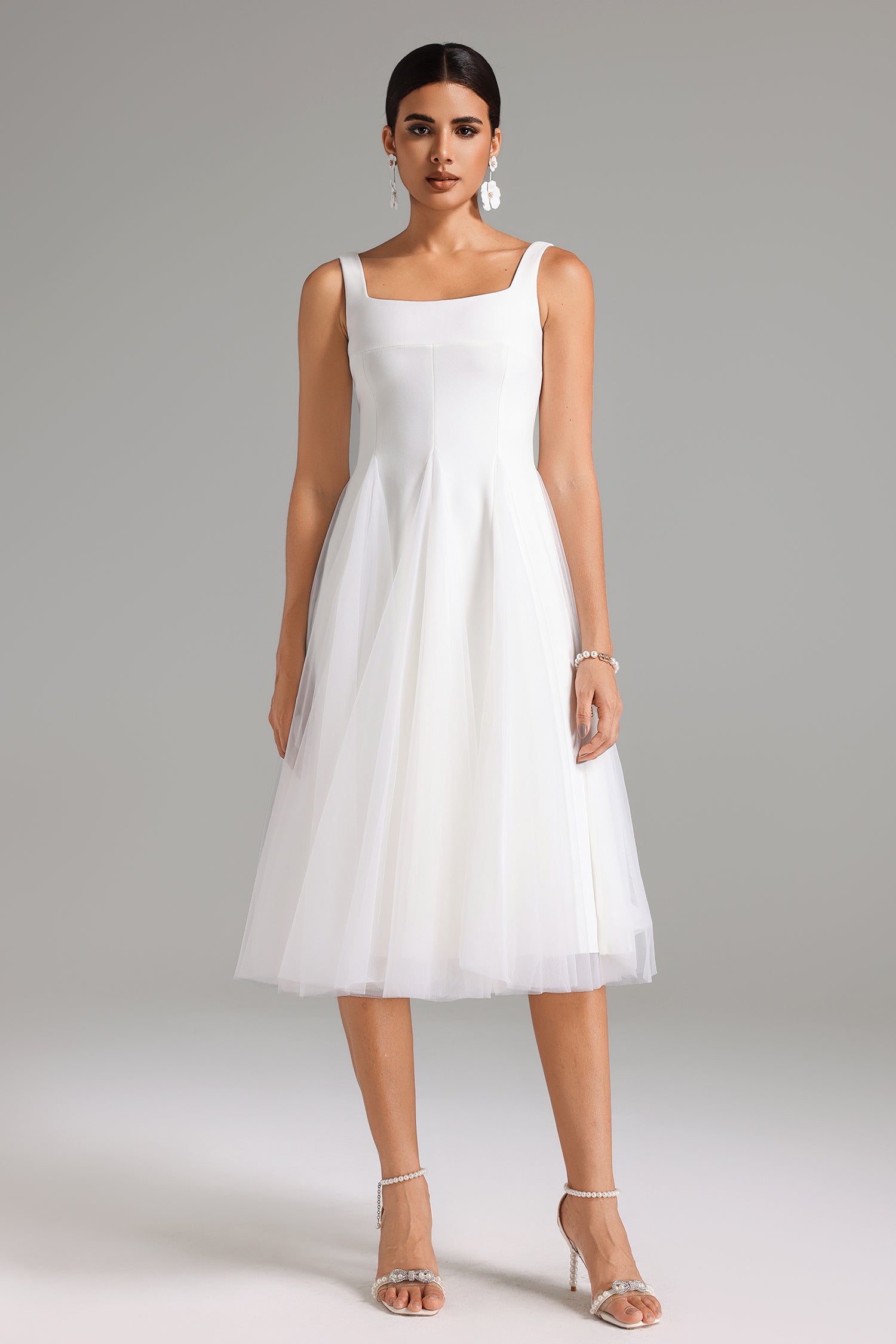 Zaroe Mesh Strap Dress