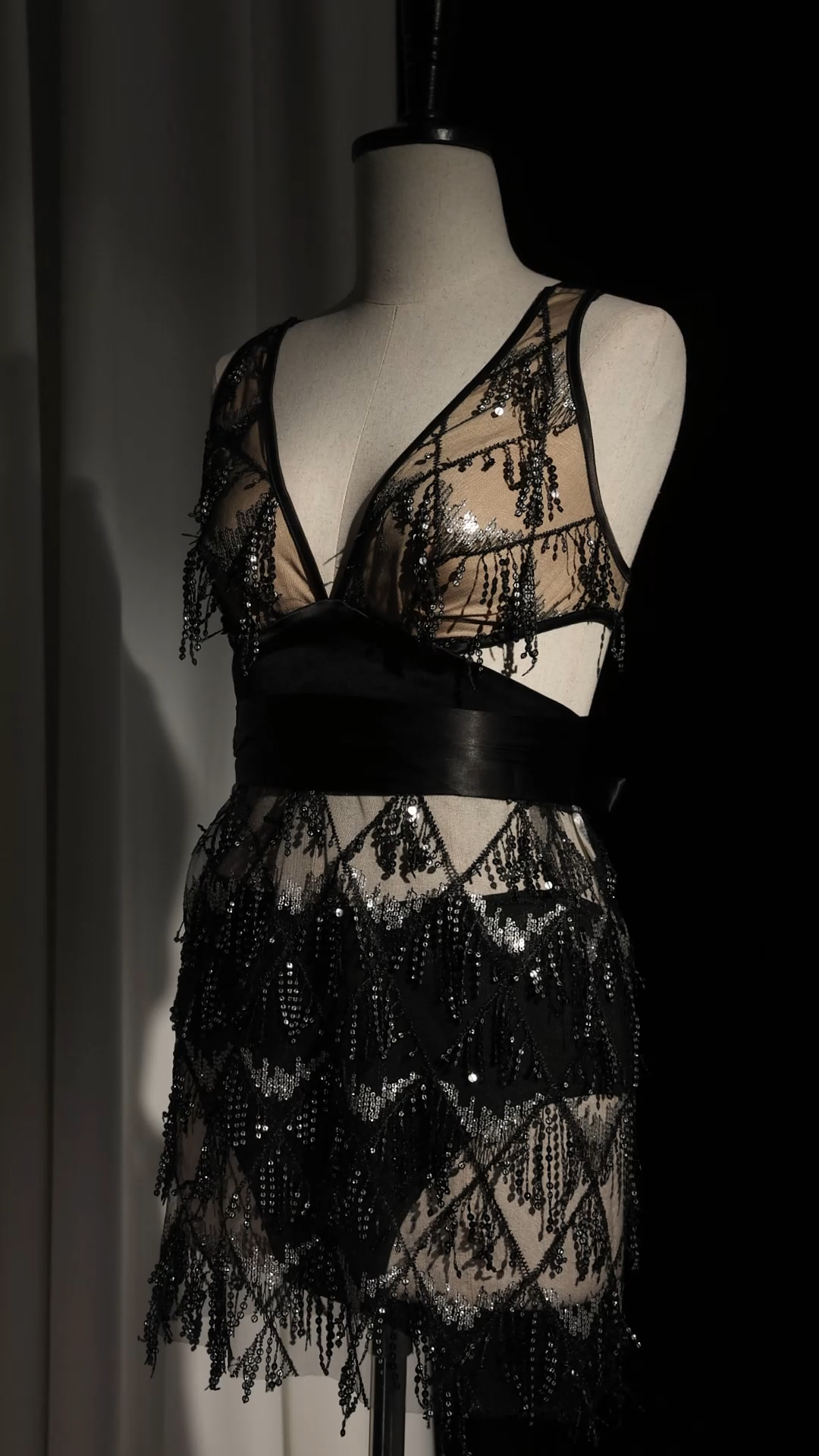 Louisa Mini Dress - Black