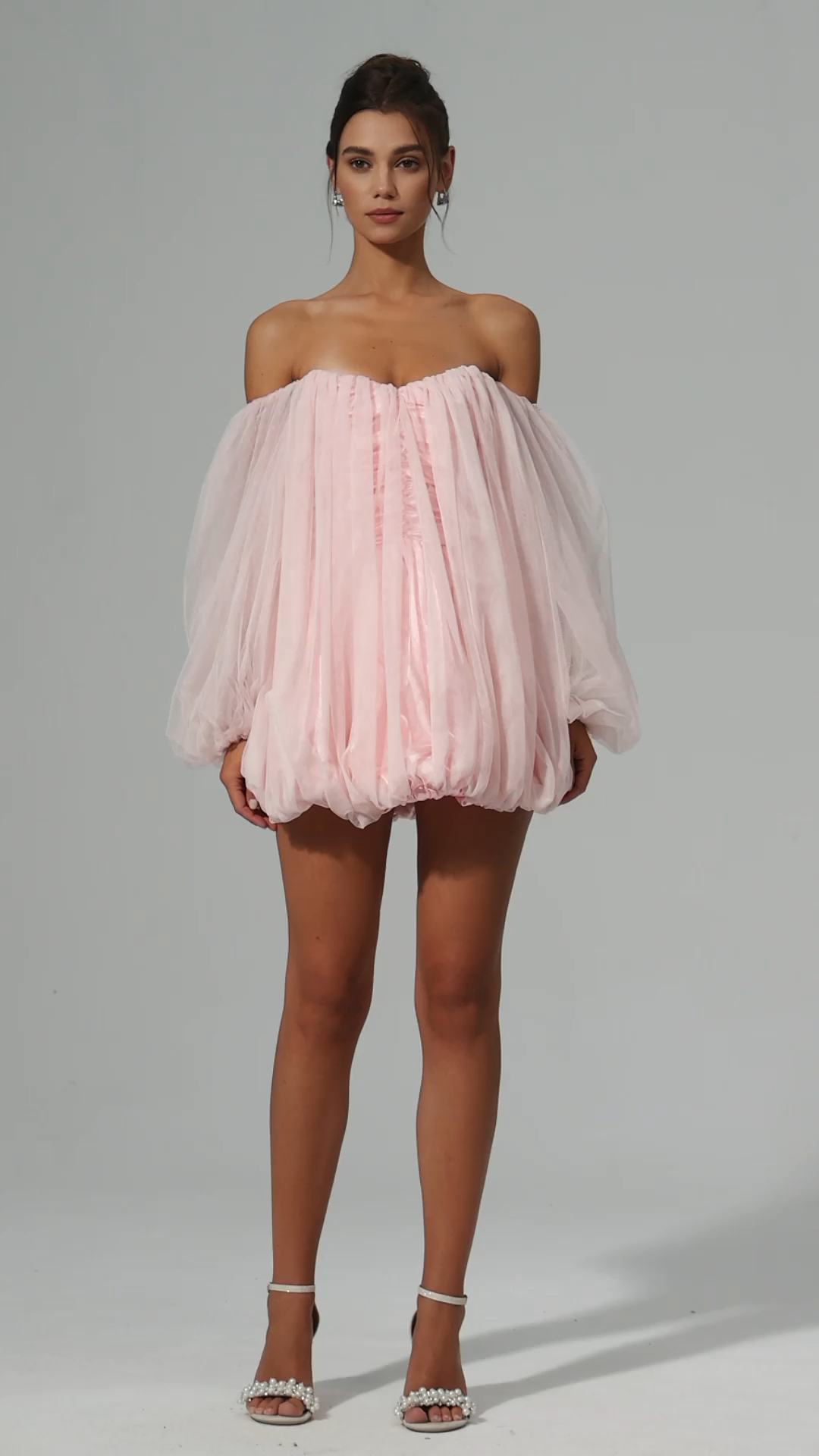 Keryn Long Sleeves Mini Dress