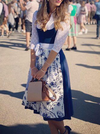 DirndlPop Farbe Sophie Dirndl  Bayern Kostüme für das Bierfest