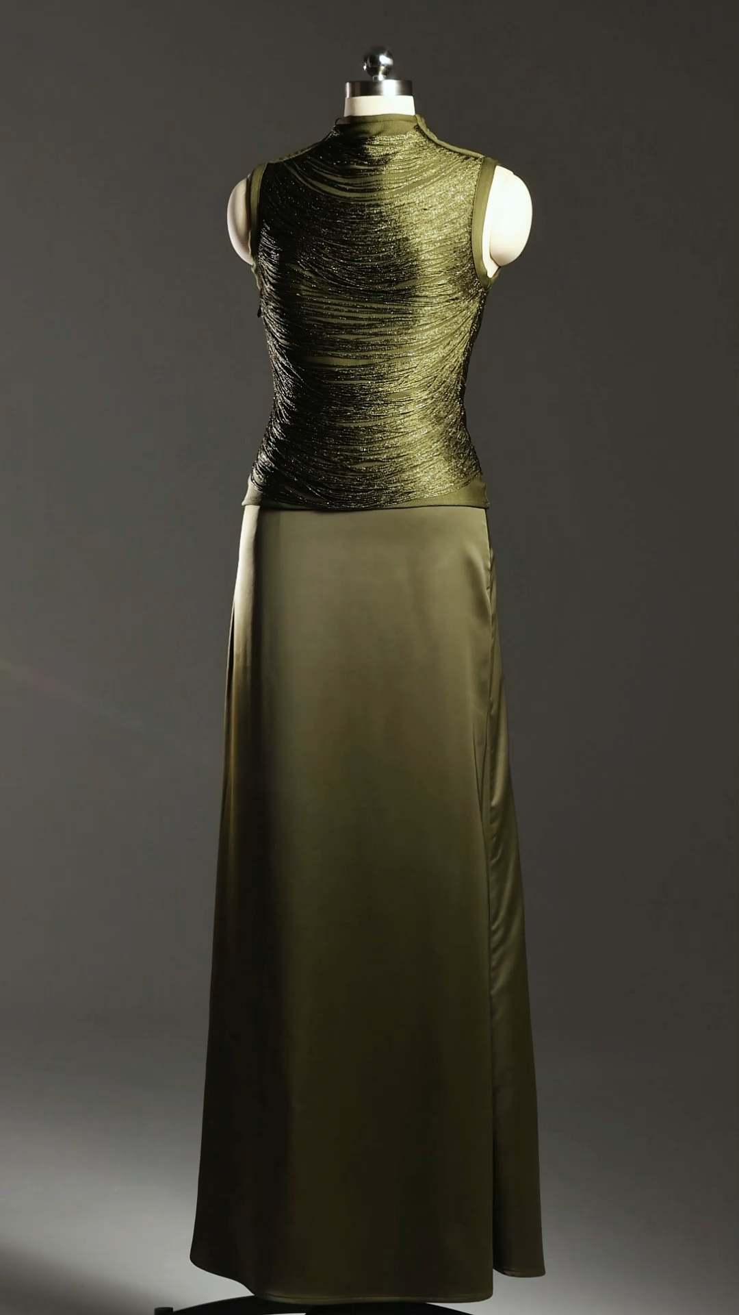 Siayh Sleeveless Tassels Bandage Maxi Two Piece Set