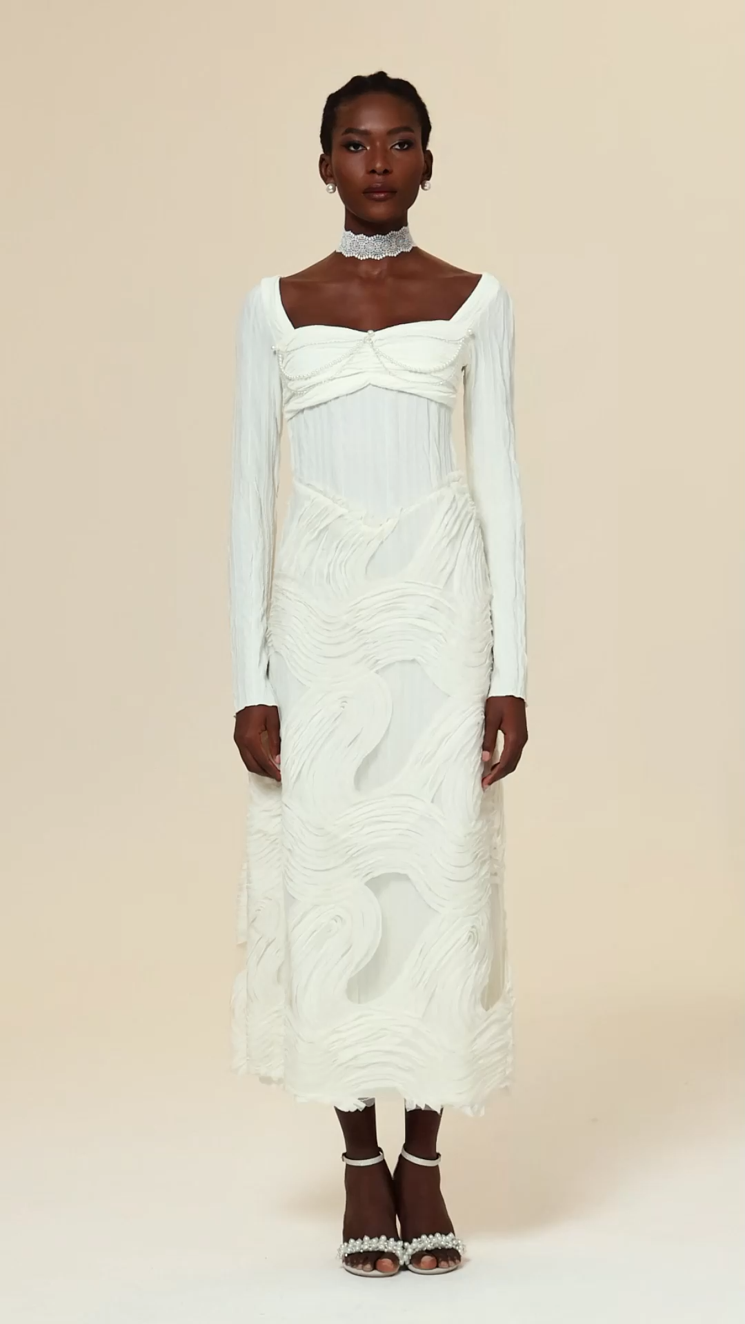 Erin Long Sleeves Maxi Dress