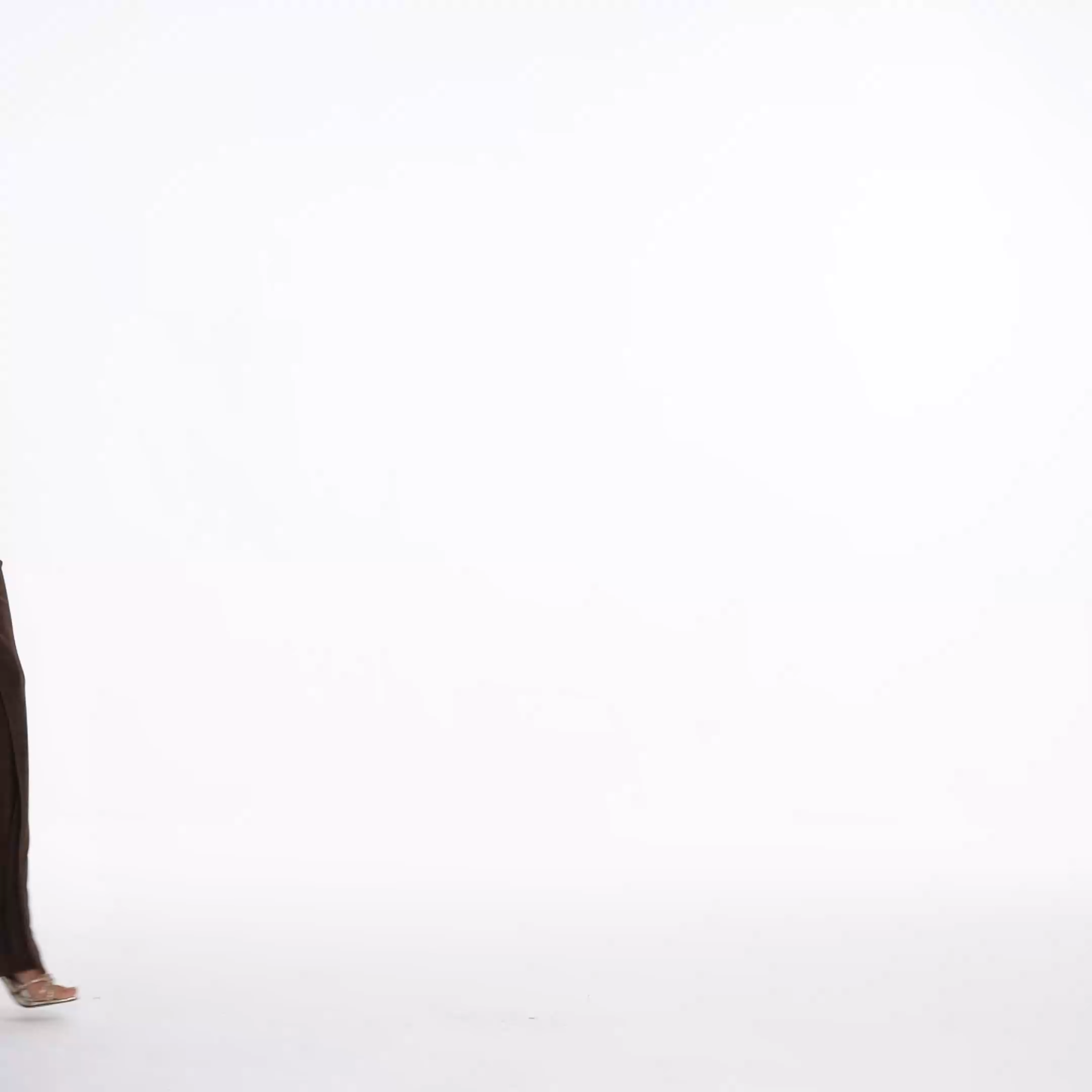 Kuller Elegant Contour Off Shoulder Twist Ruched Knit Brown Maxi Dress