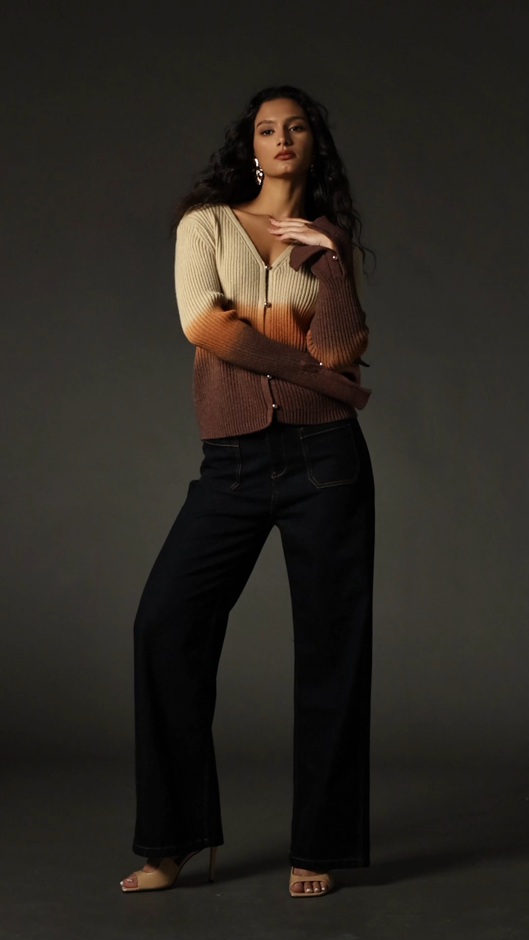 Whitley Long Sleeves V-Neck Jacket