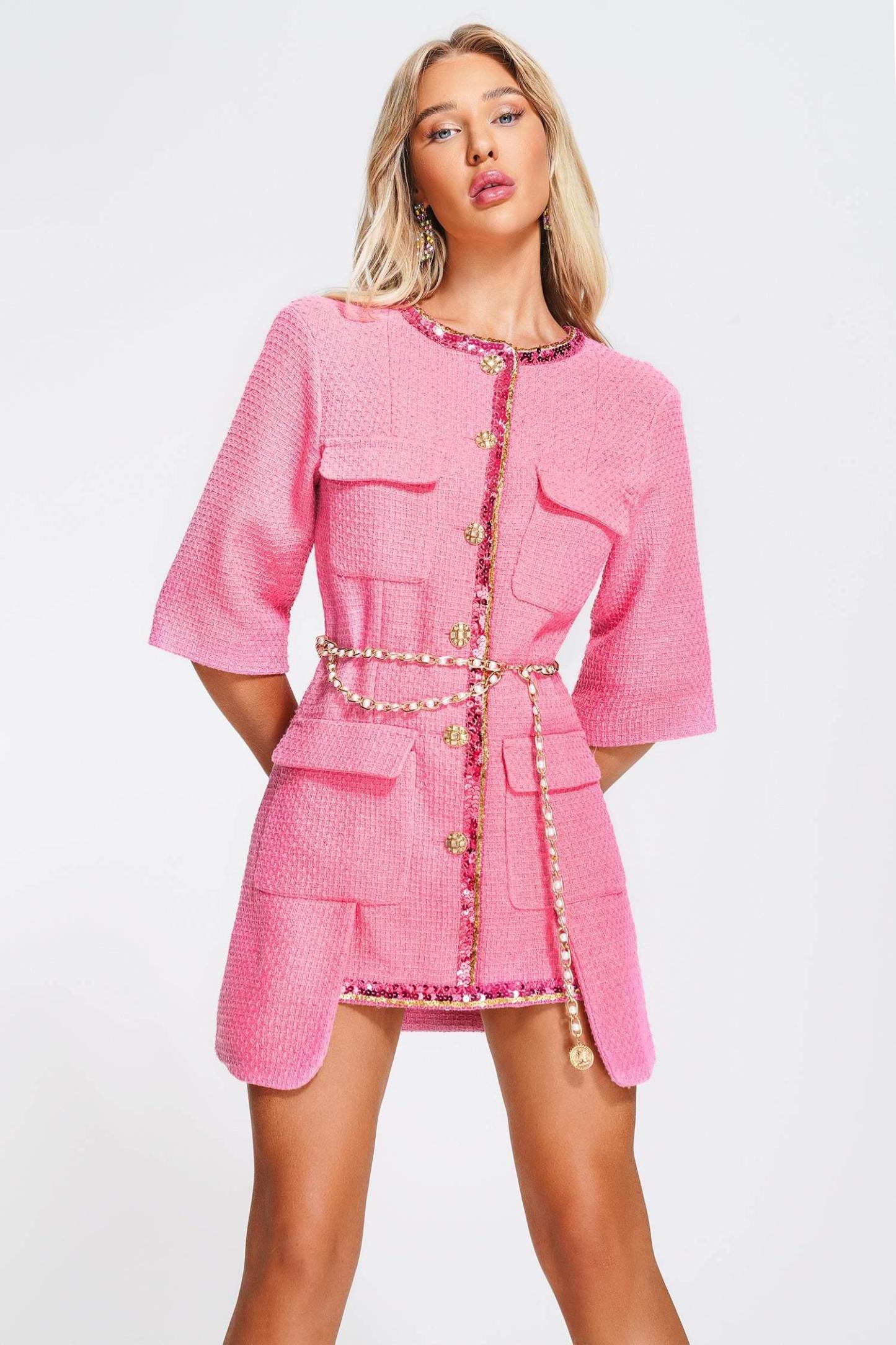 Lyla Weave Coat - Bellabarnett