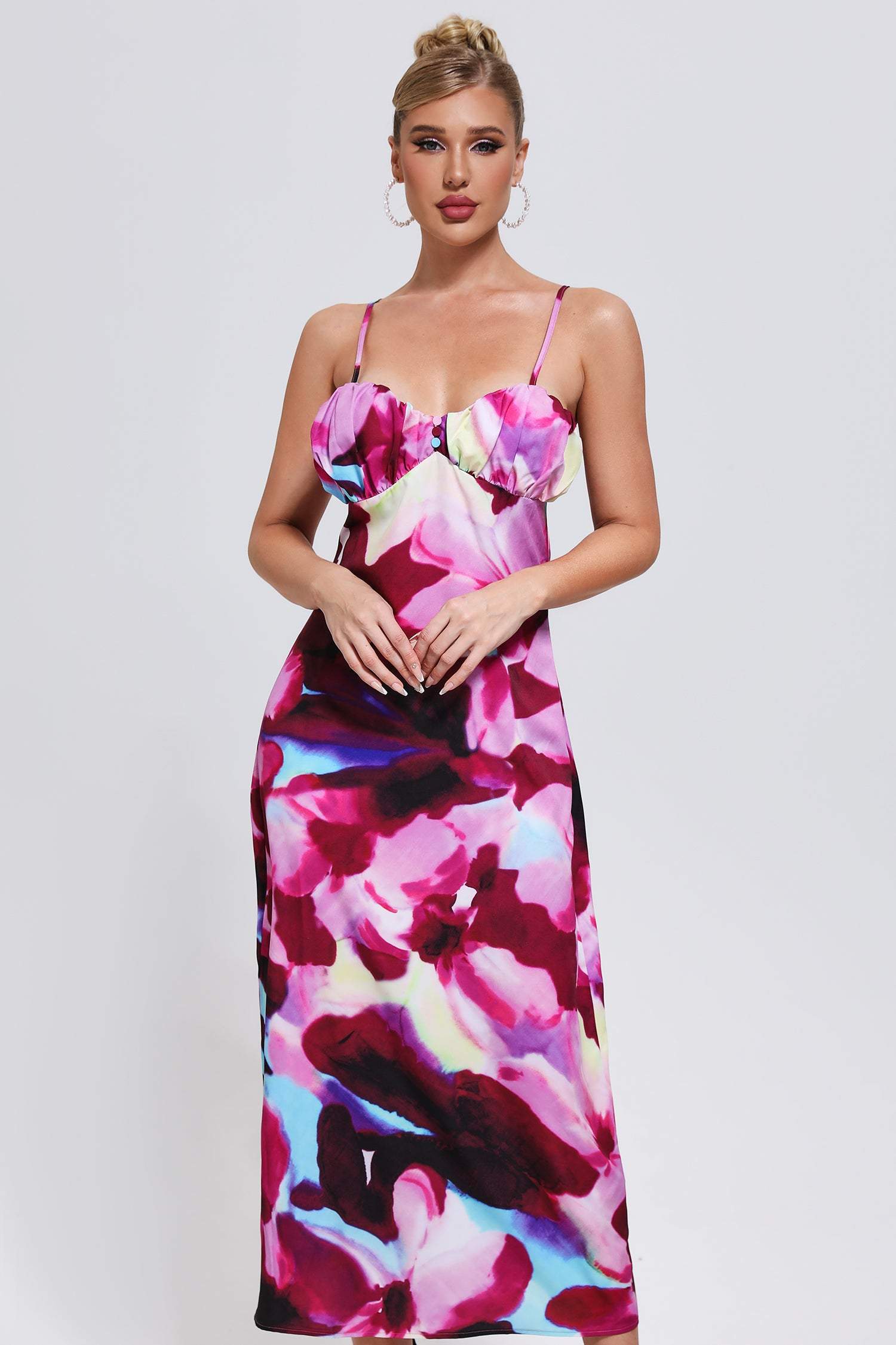 Gunnhild Printed Midi Dress