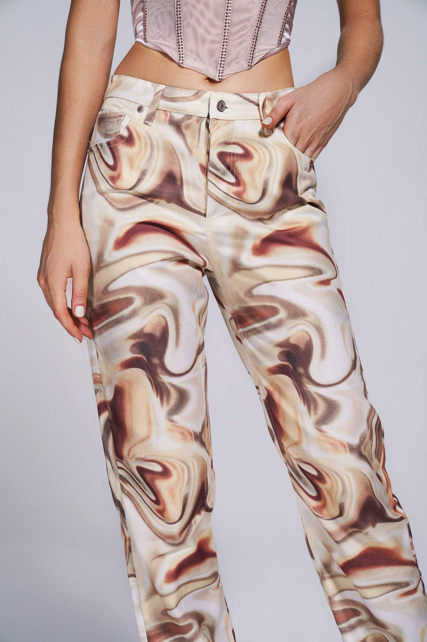 Camisole Printed Pants
