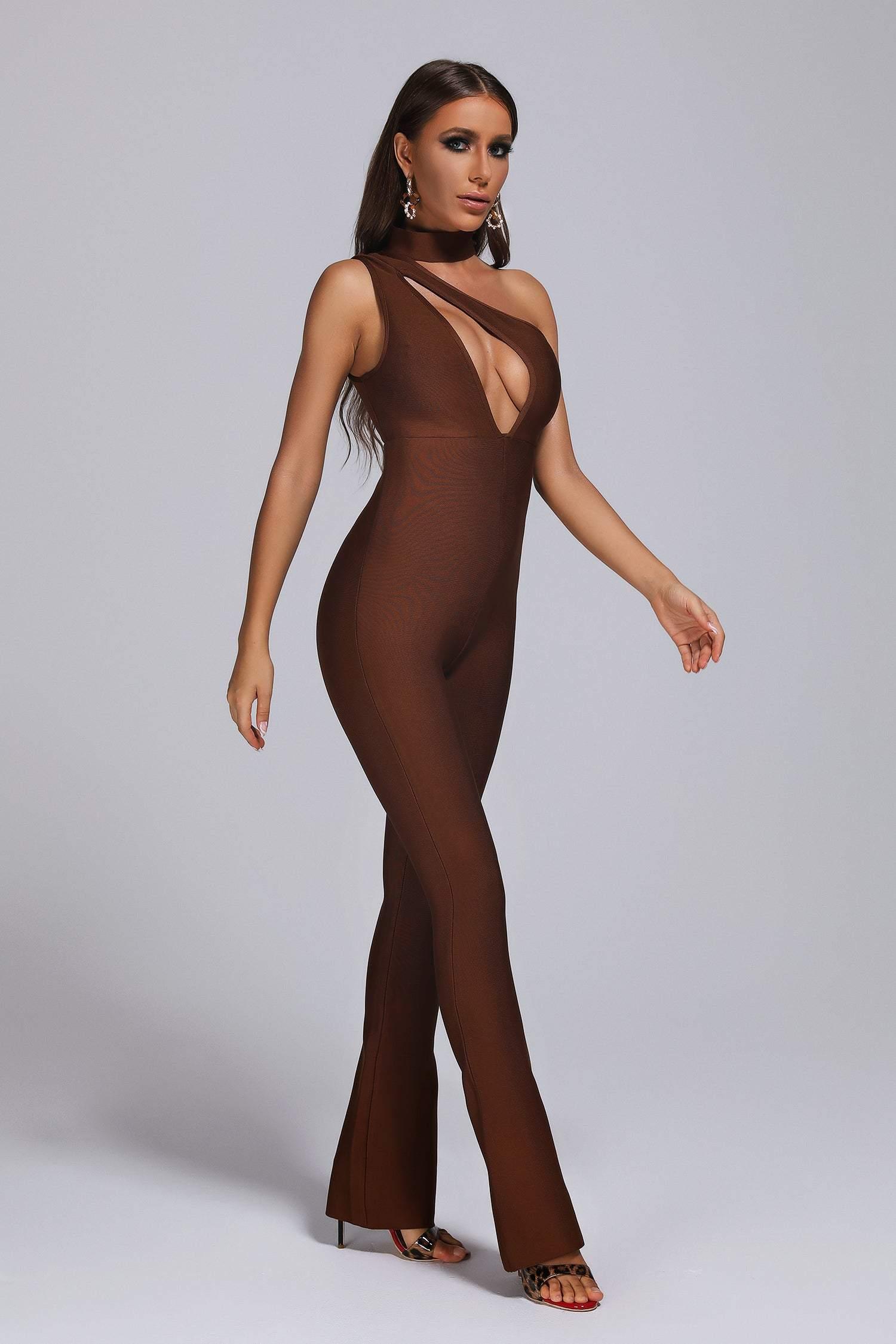 Brenda Bandage Jumpsuit - Bellabarnett
