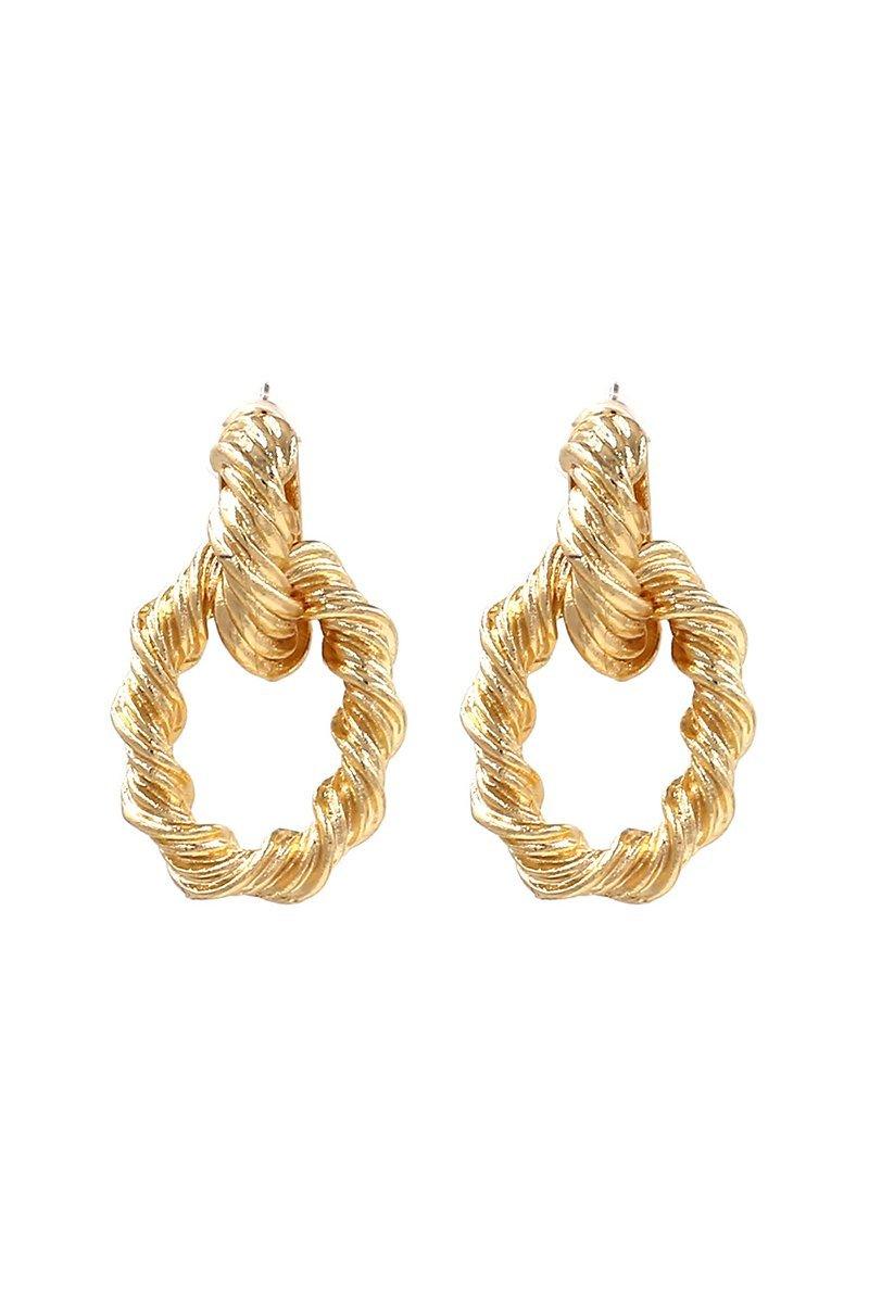 Suggy Golden Earrings - Bellabarnett