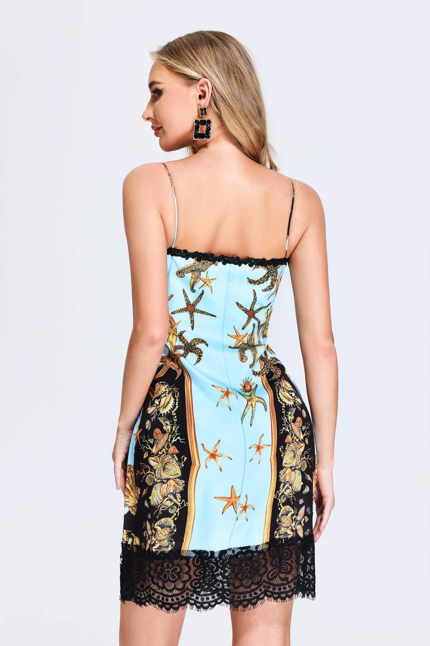 Shantae Halter Printed Dress