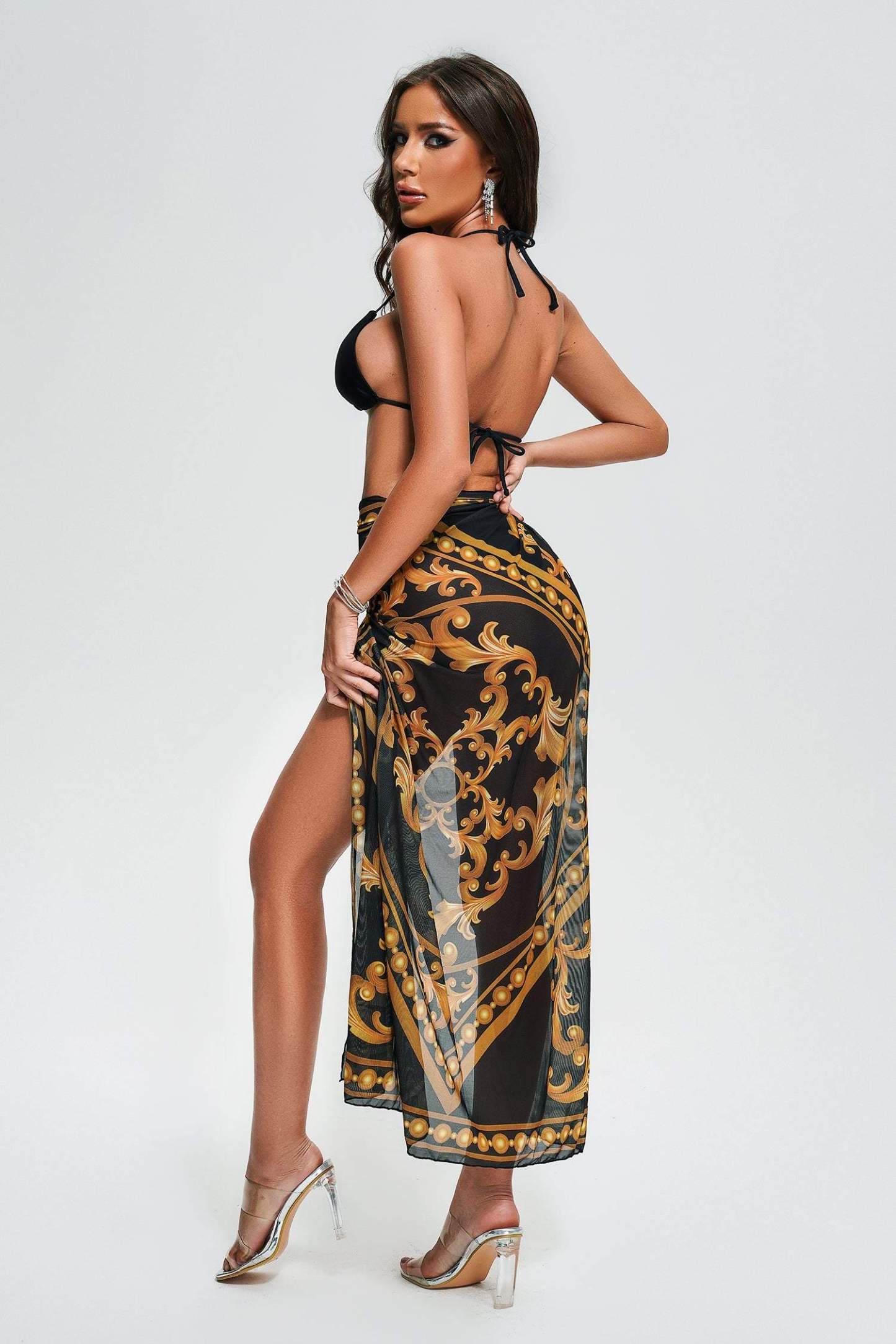 Fallon Bikini Three Piece Set