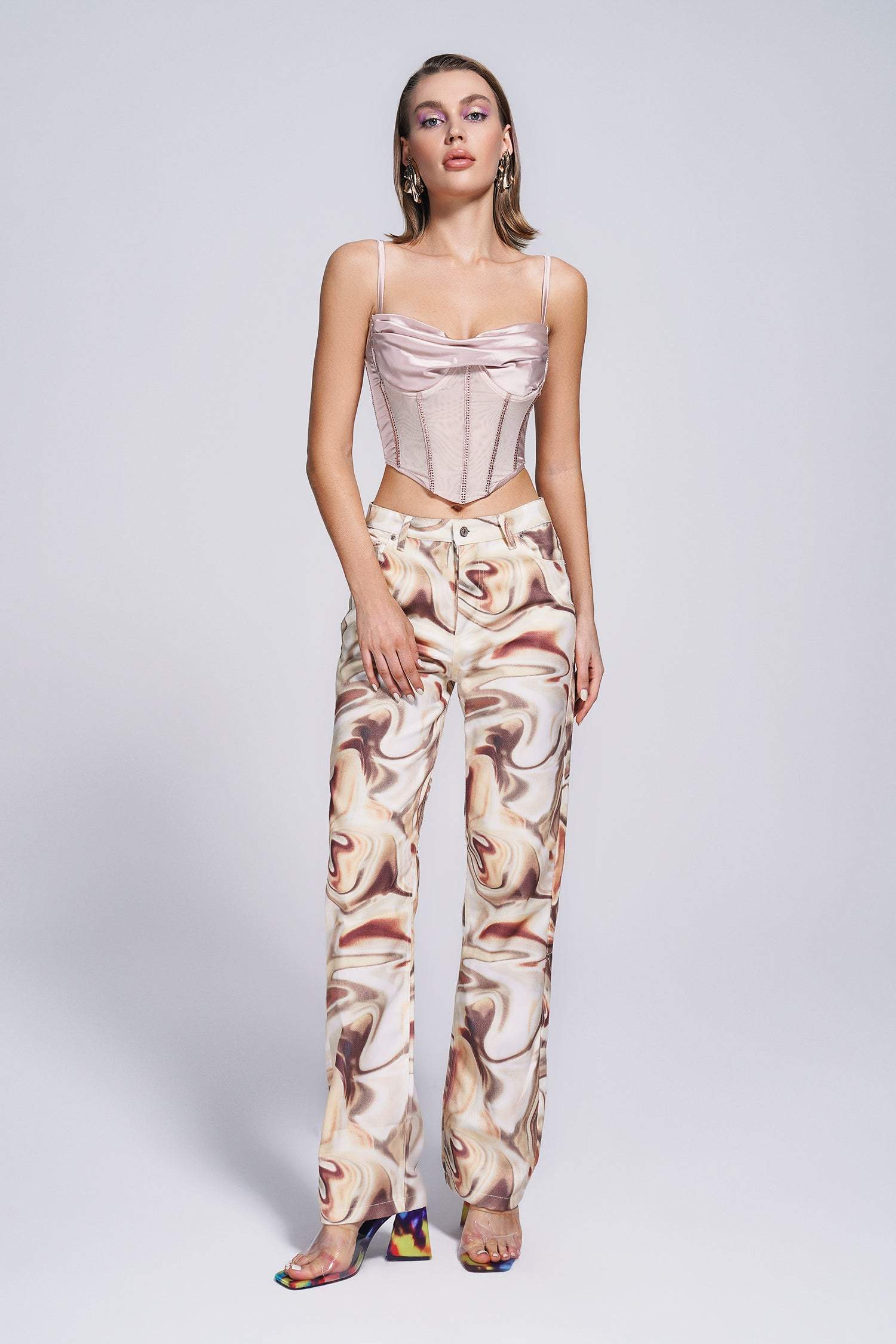 Camisole Printed Pants