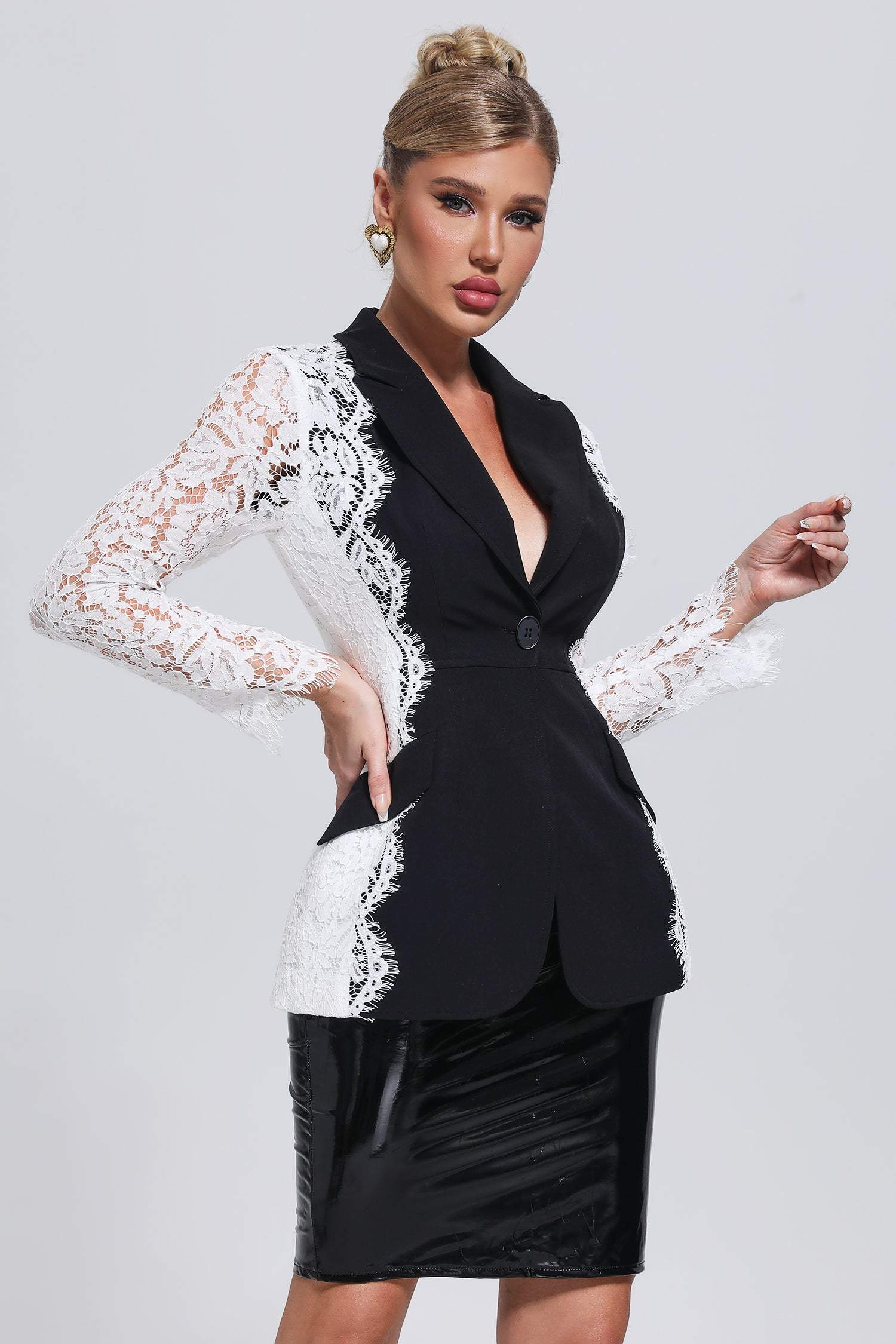 Kidia Lace Blazer