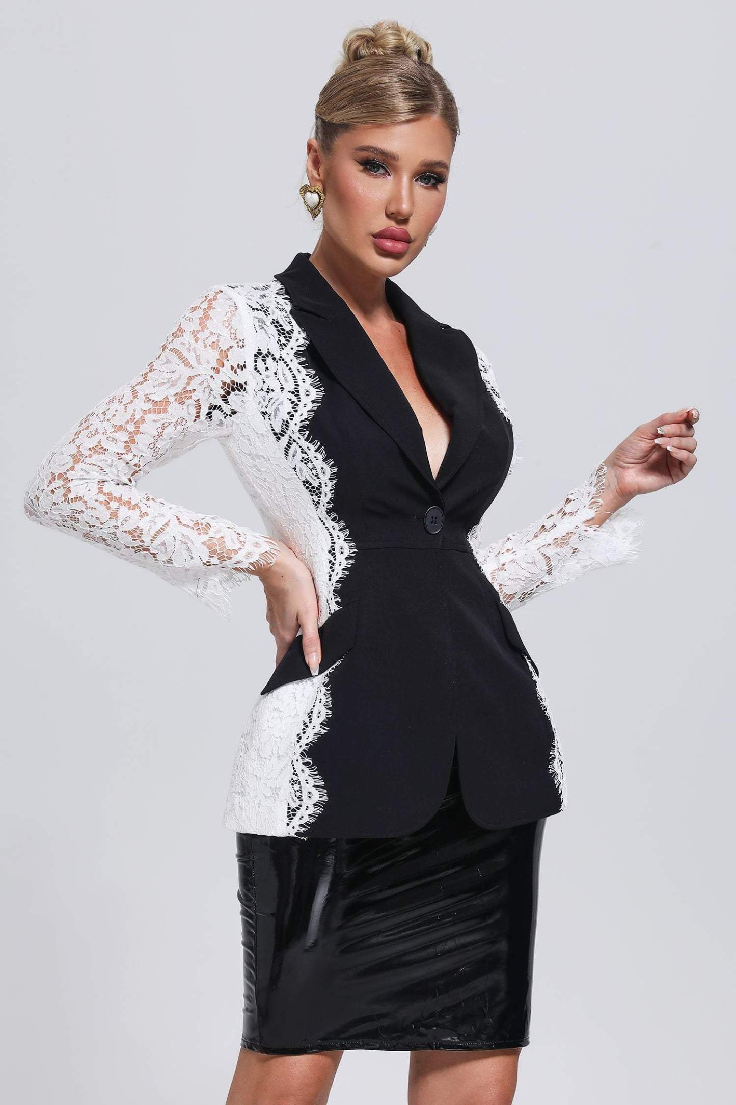 Kidia Lace Blazer