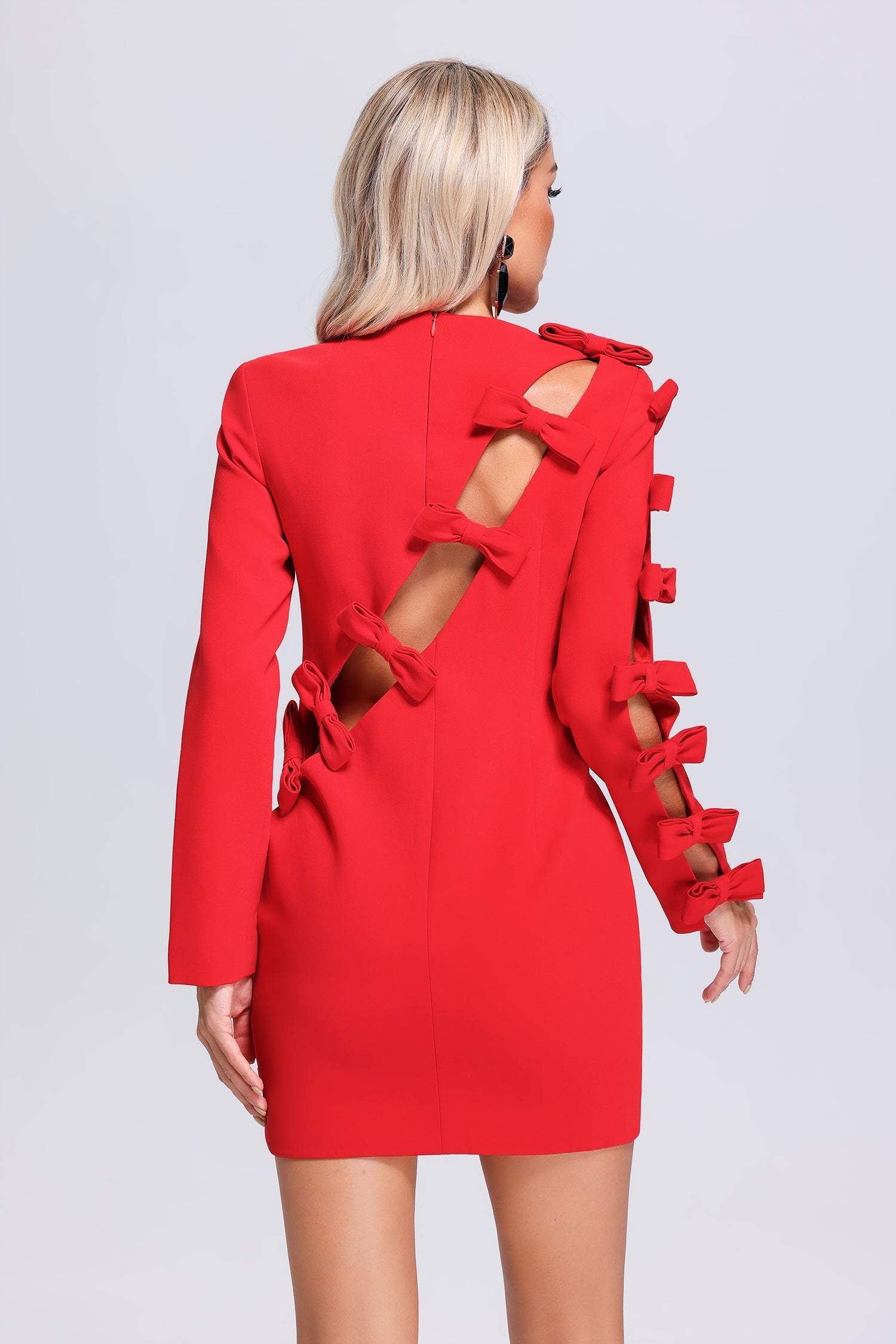 Josie Bowknots Mini Dress