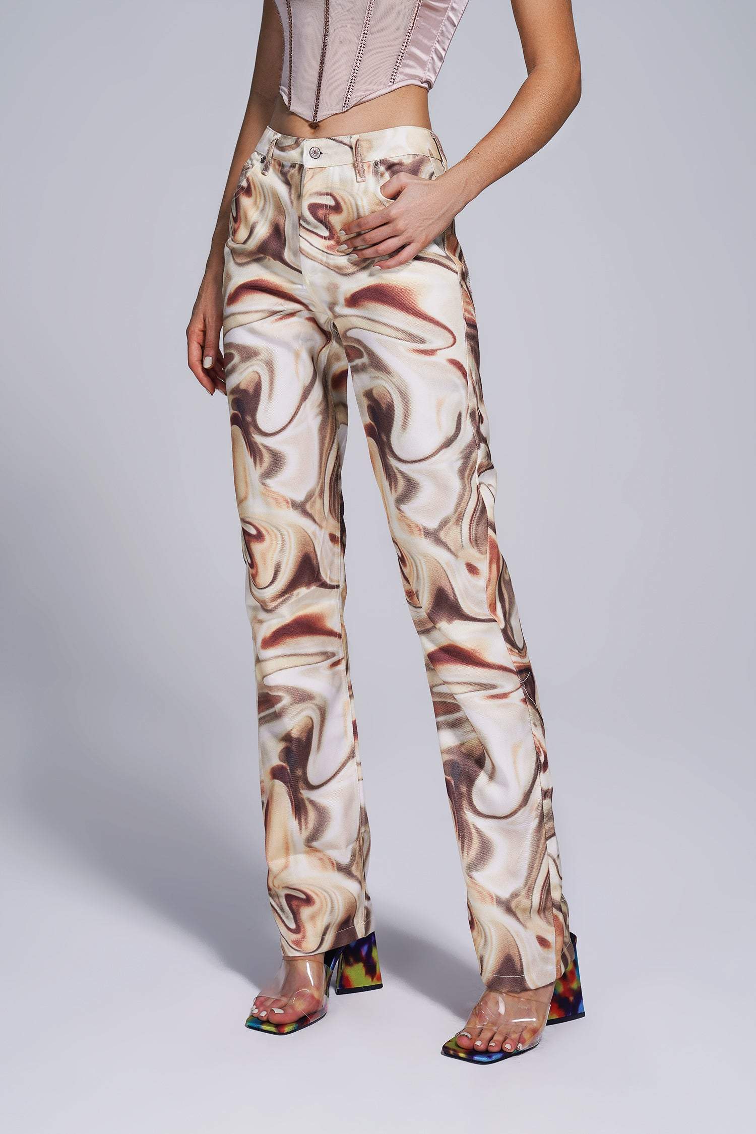 Camisole Printed Pants