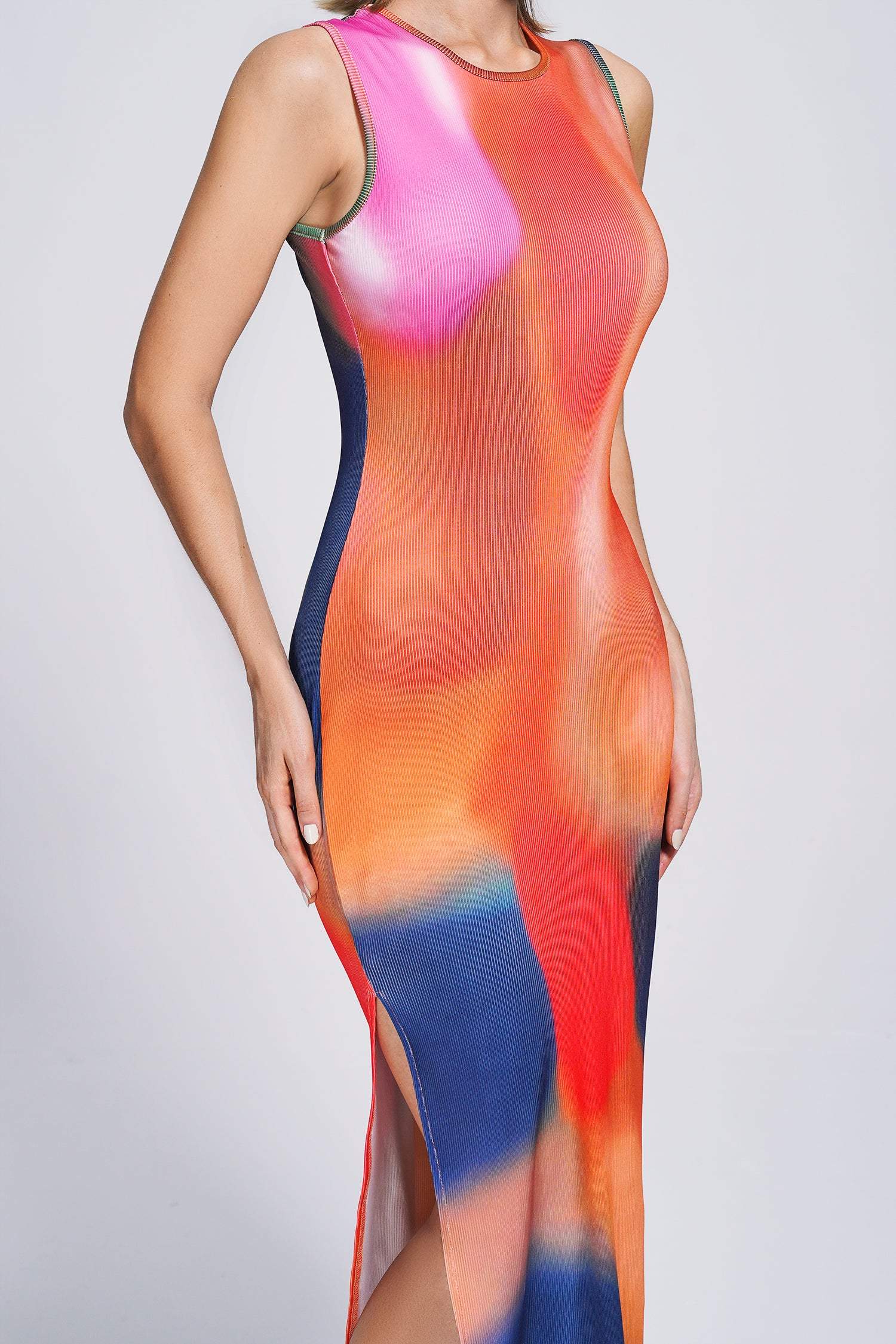 Casper Printed Maxi Dress