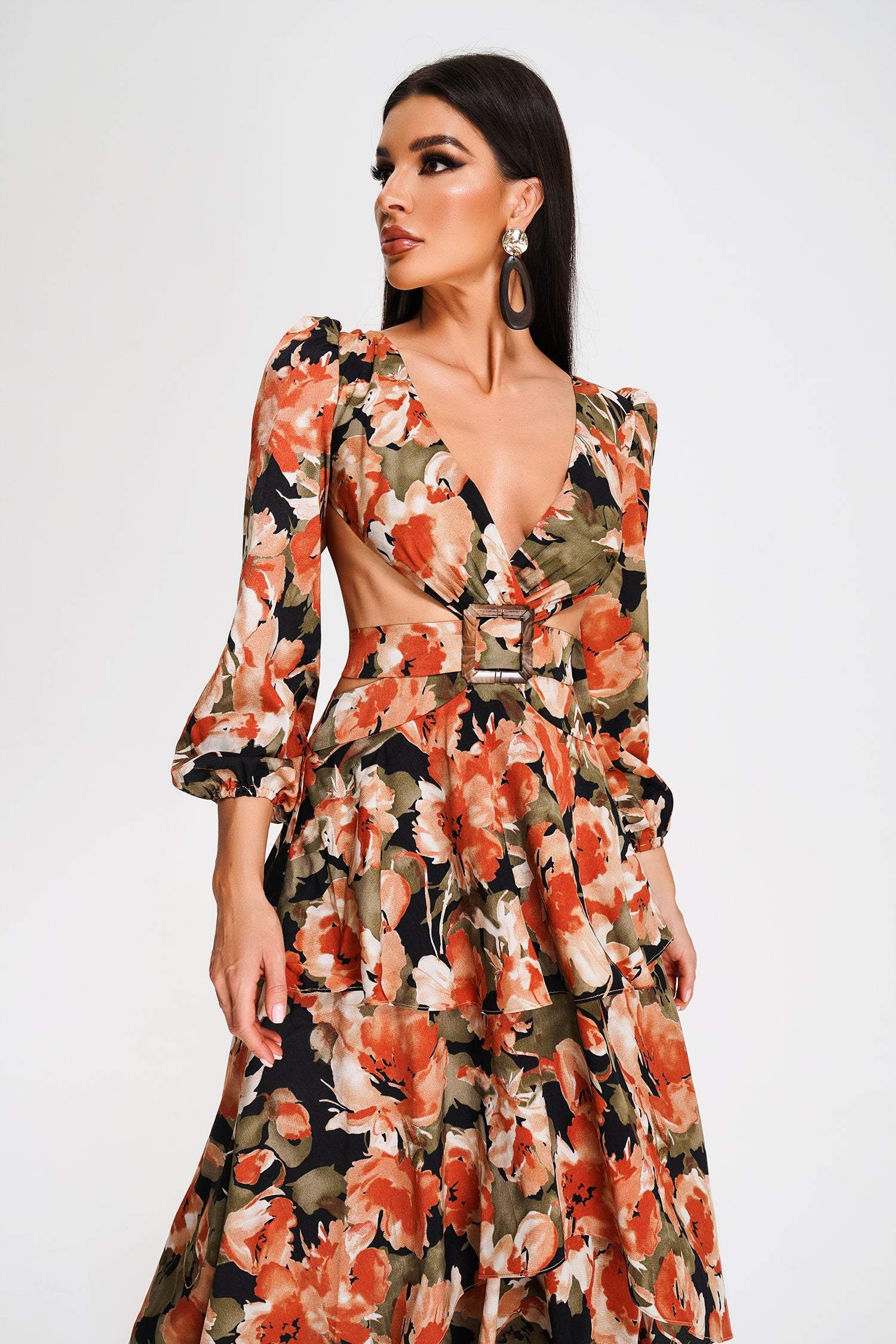 Lorena Floral Maxi Dress
