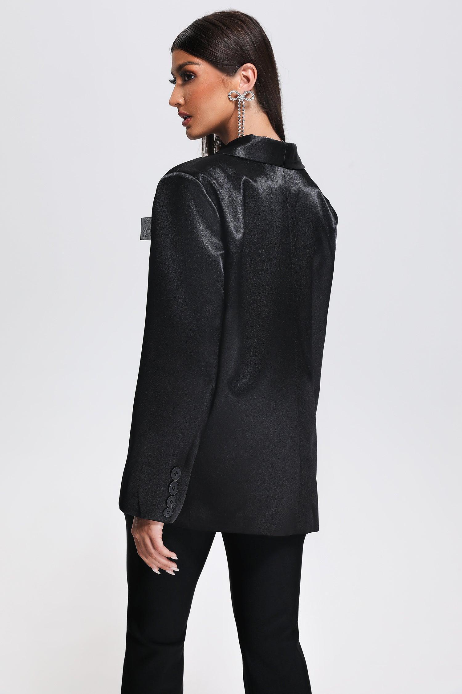 Omisa Satin Blazer - Bellabarnett