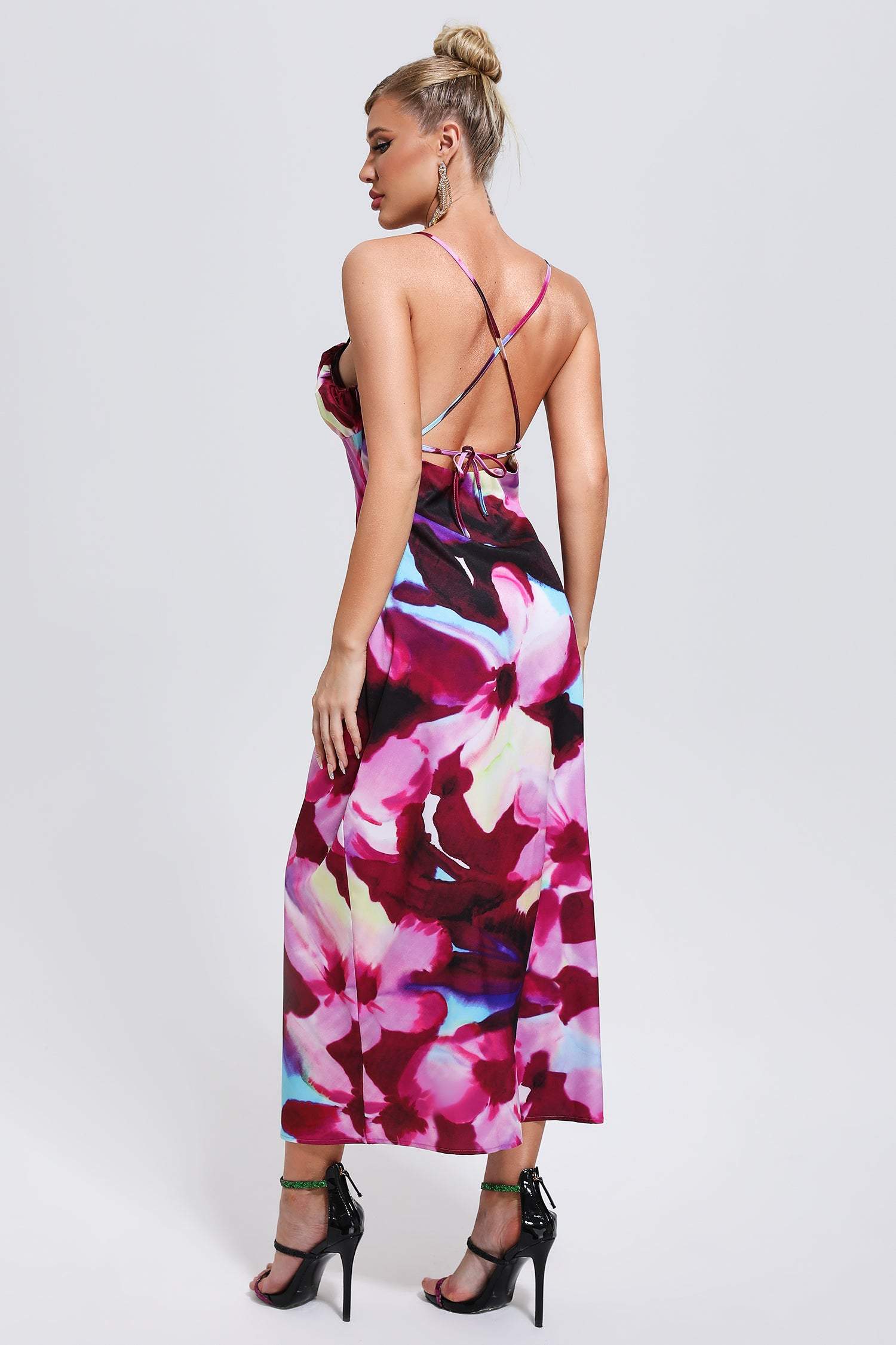 Gunnhild Printed Midi Dress