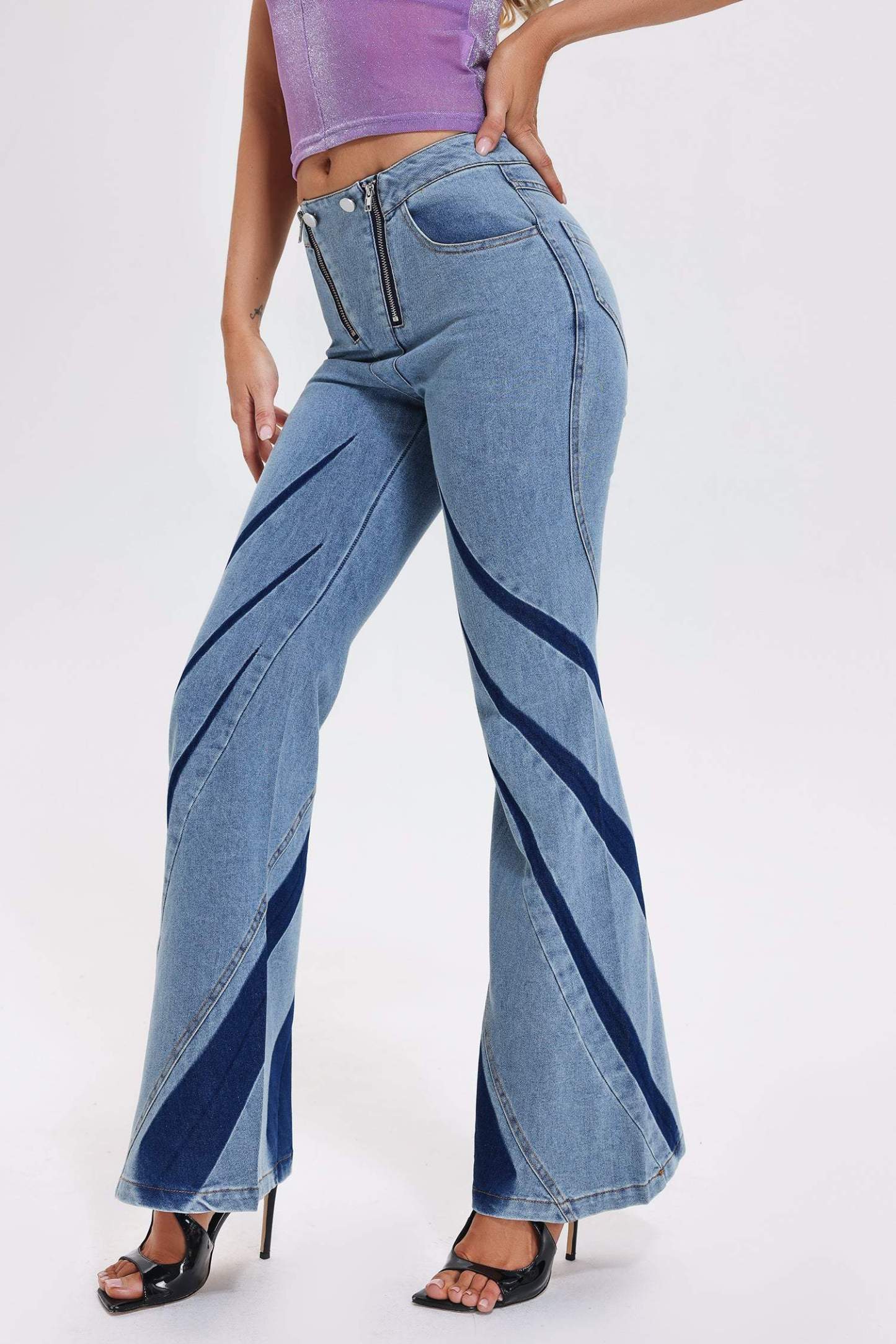 Gemma Patchwork Jeans