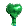 Heart aluminum foil balloon 5 inch 1 card per pack