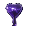 Heart aluminum foil balloon 5 inch 1 card per pack