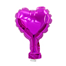 Heart aluminum foil balloon 5 inch 1 card per pack